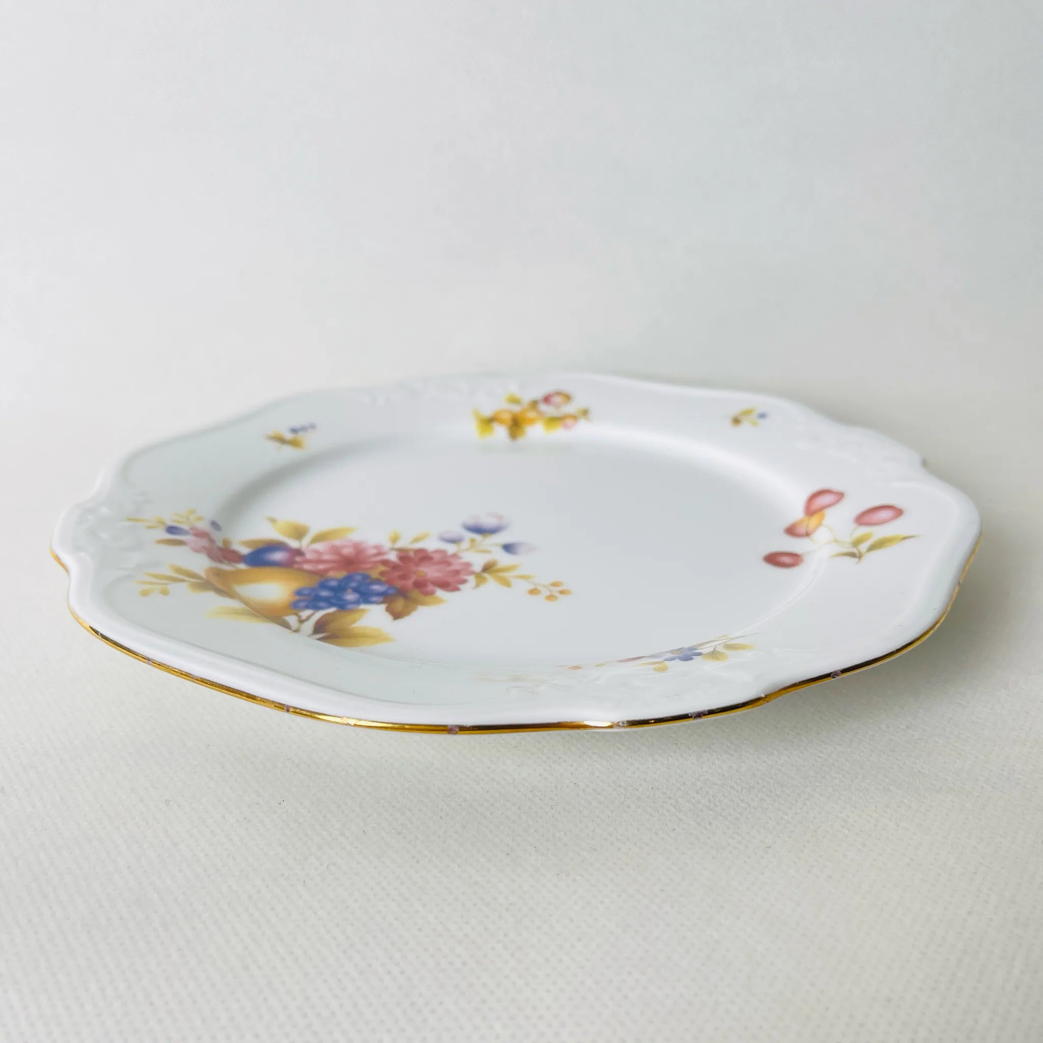 【リユース】プレート フルーツ柄 Noritake 未使用品