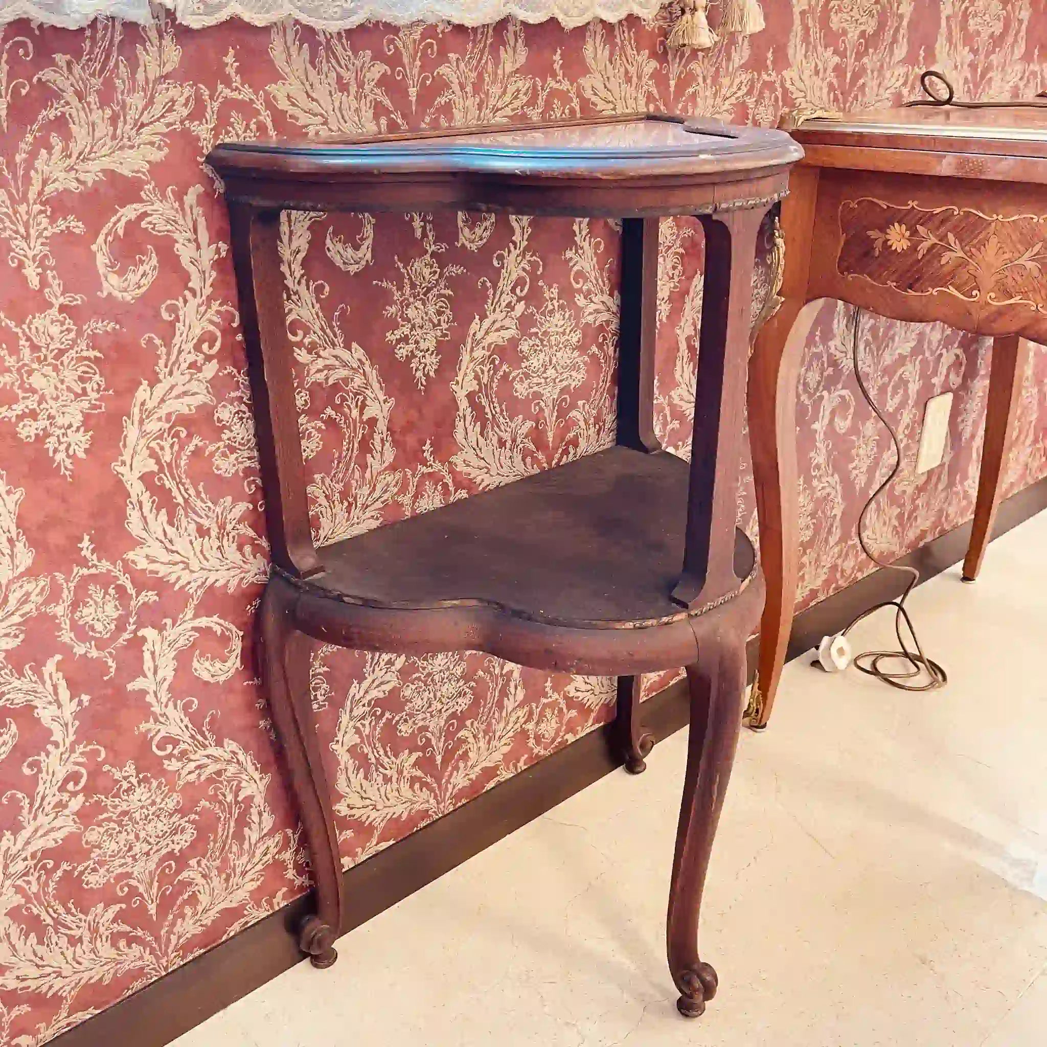 【リユース】 コンソールテーブル / 猫脚