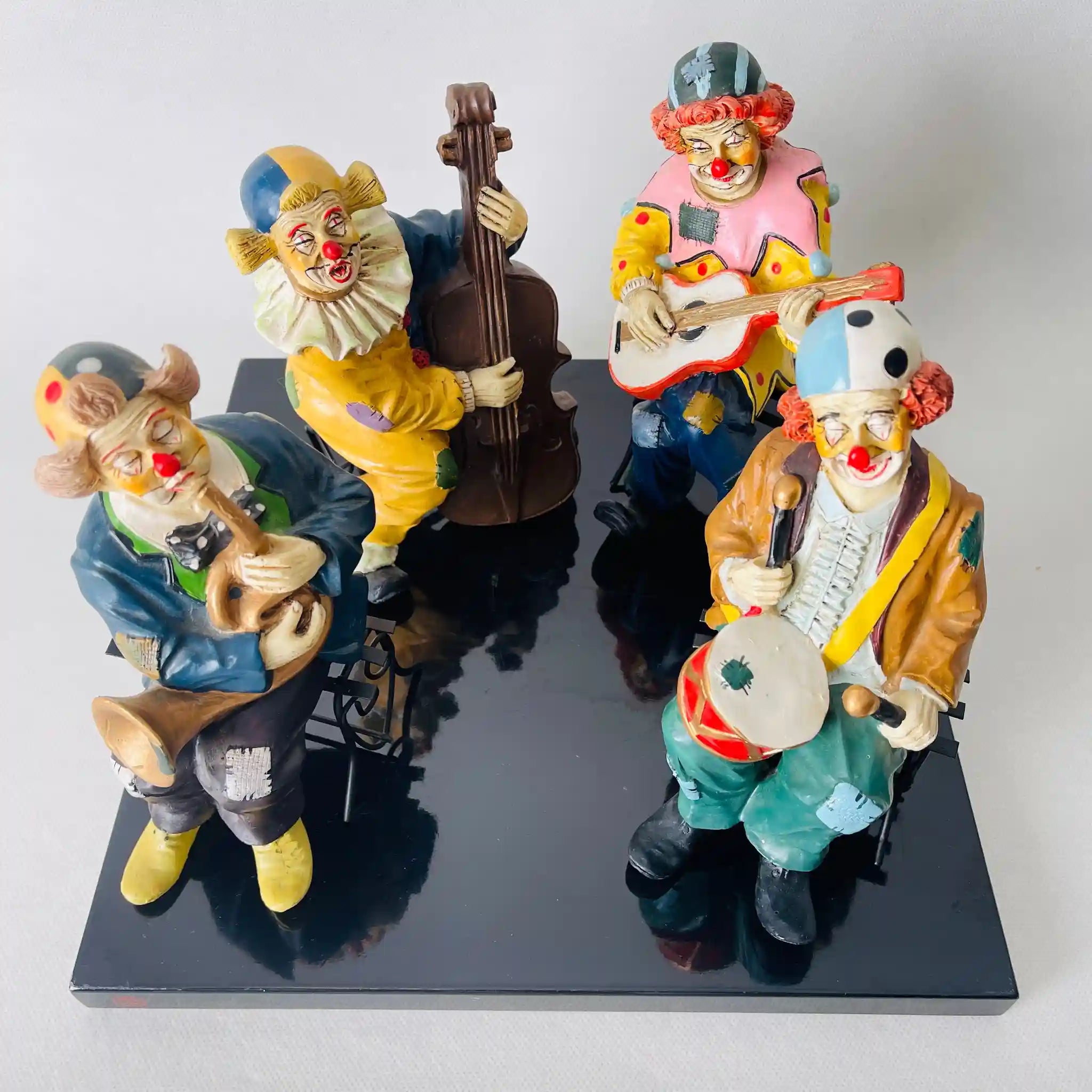 【ビンテージ】 フィギュア ピエロ人形 ミュージシャン
