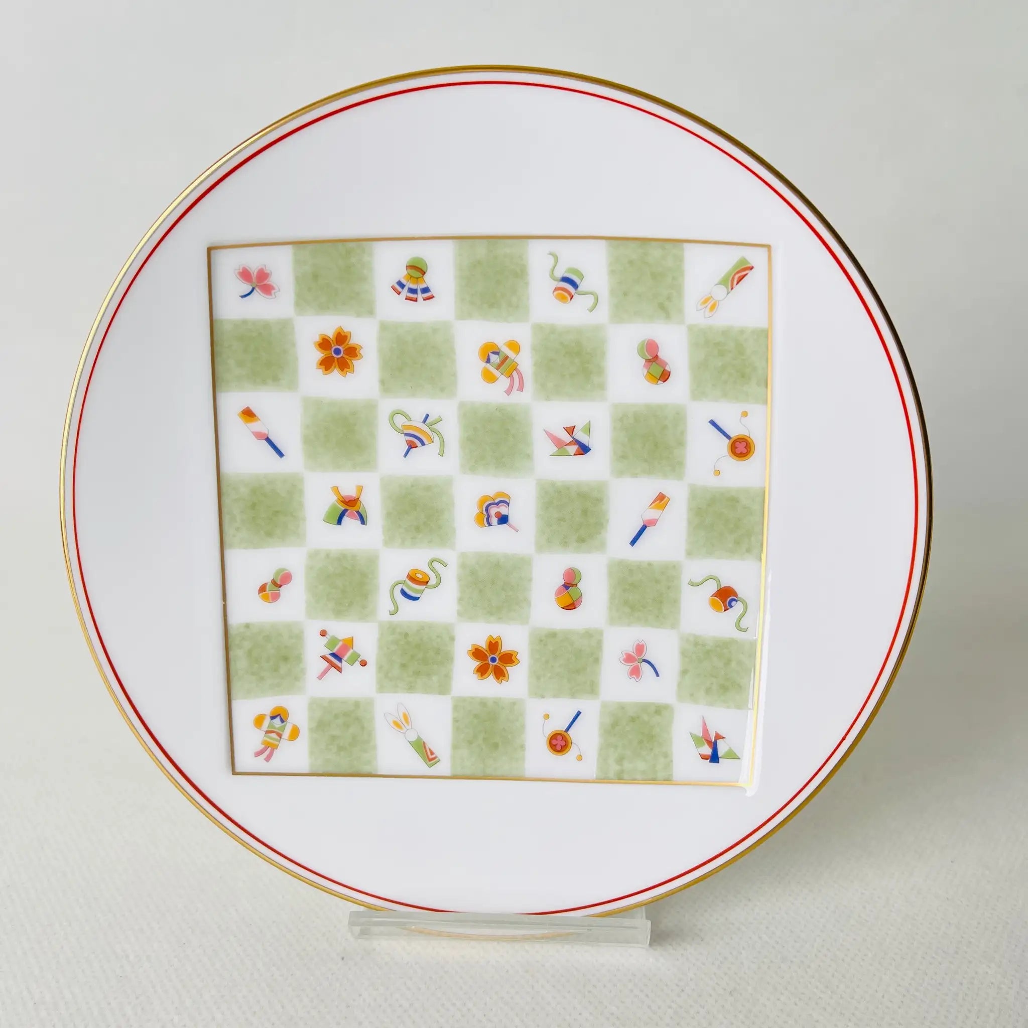 【リユース】 プレート(皿) 5P / Noritake(ノリタケ) / 未使用 / 箱付き