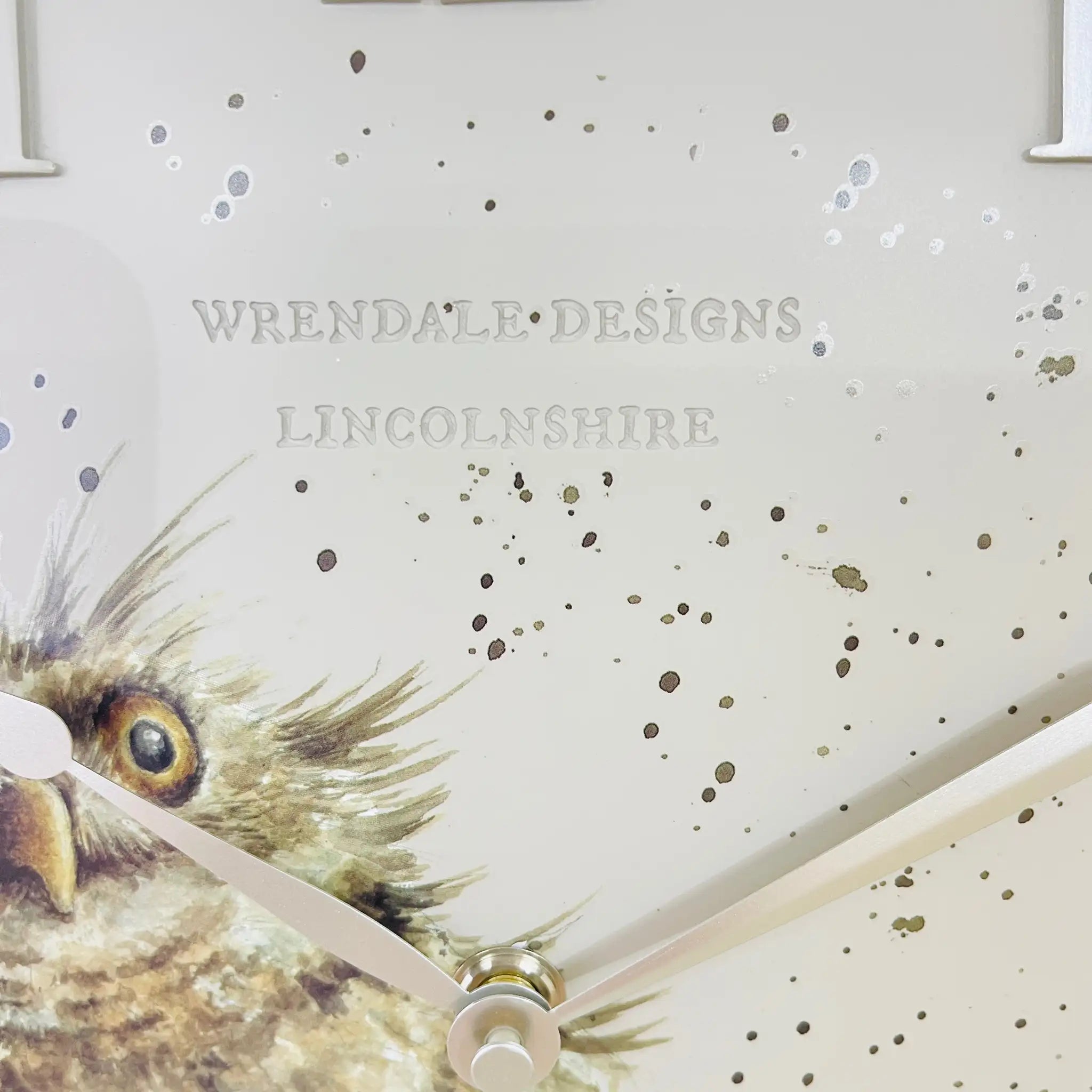 【リユース】 ウォールクロック / Wrendale Designs Hannah Dale / 未使用 / 箱付き