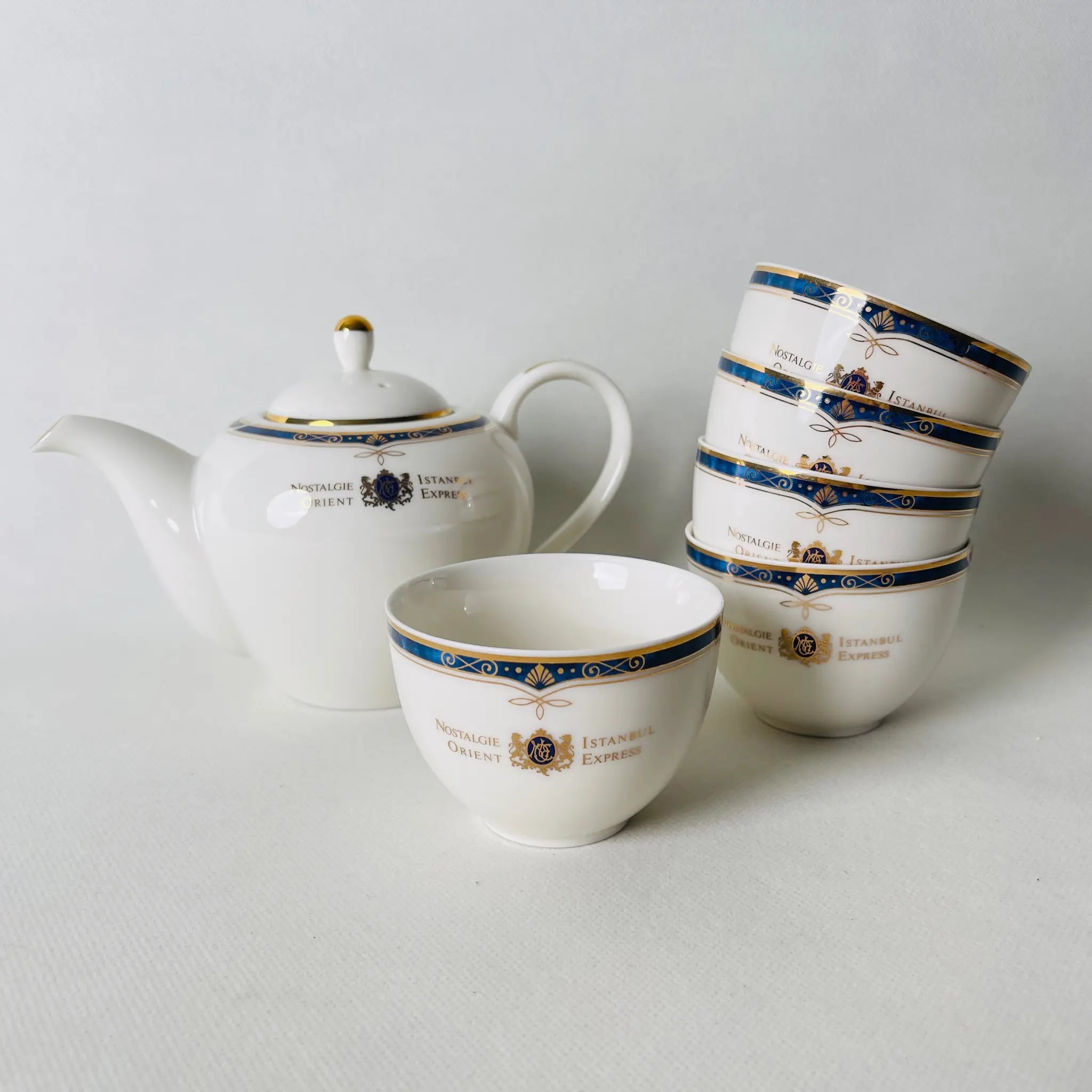 【リユース】 ティーセット / Momoyama / Nostalgie Istanbul Orient Express / 日本 / 未使用 / 箱付き