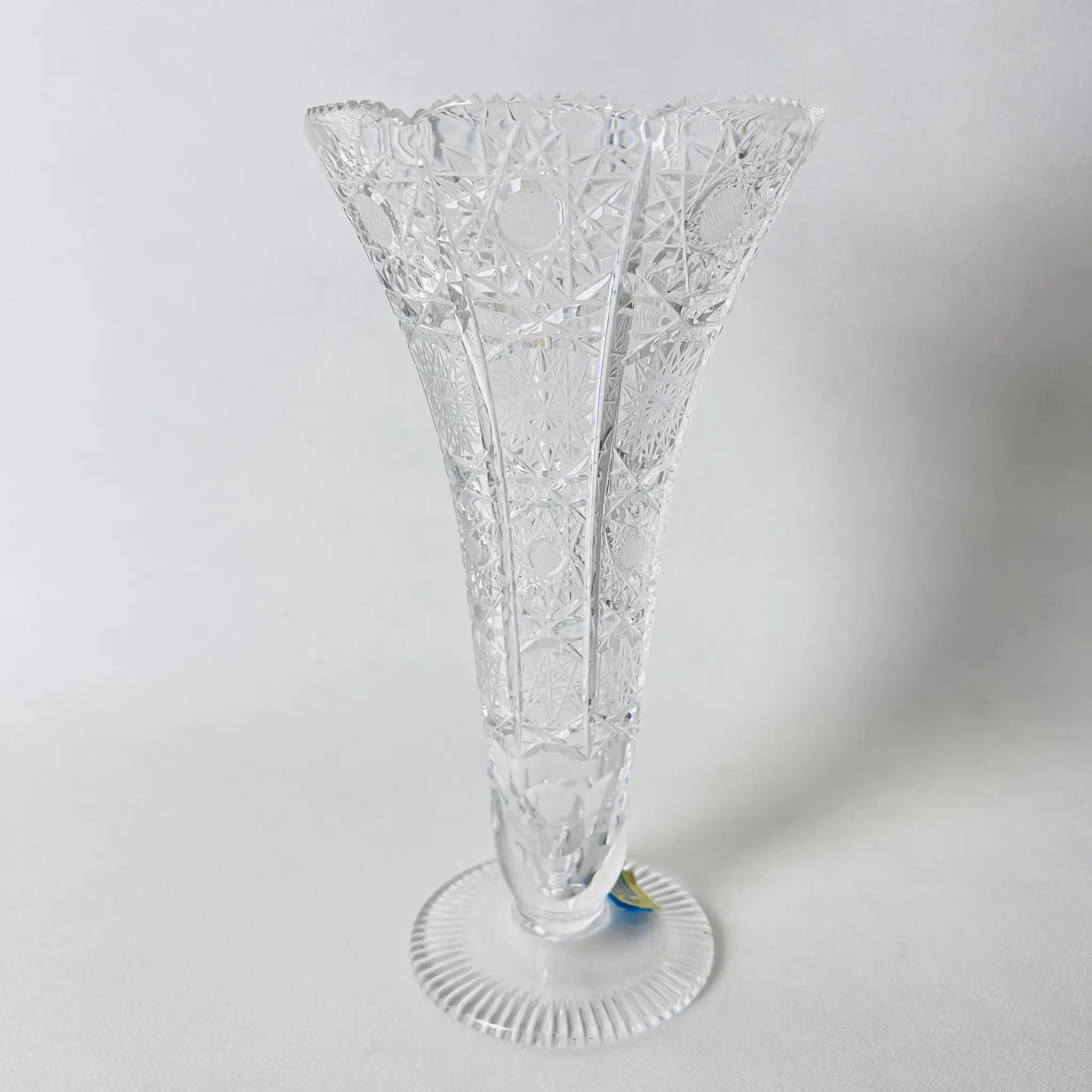 【リユース】 フラワーベース(花瓶) / LAUSITZER GLAS(ラウジッツァー グラス) / ドイツ / 未使用 / 箱付き