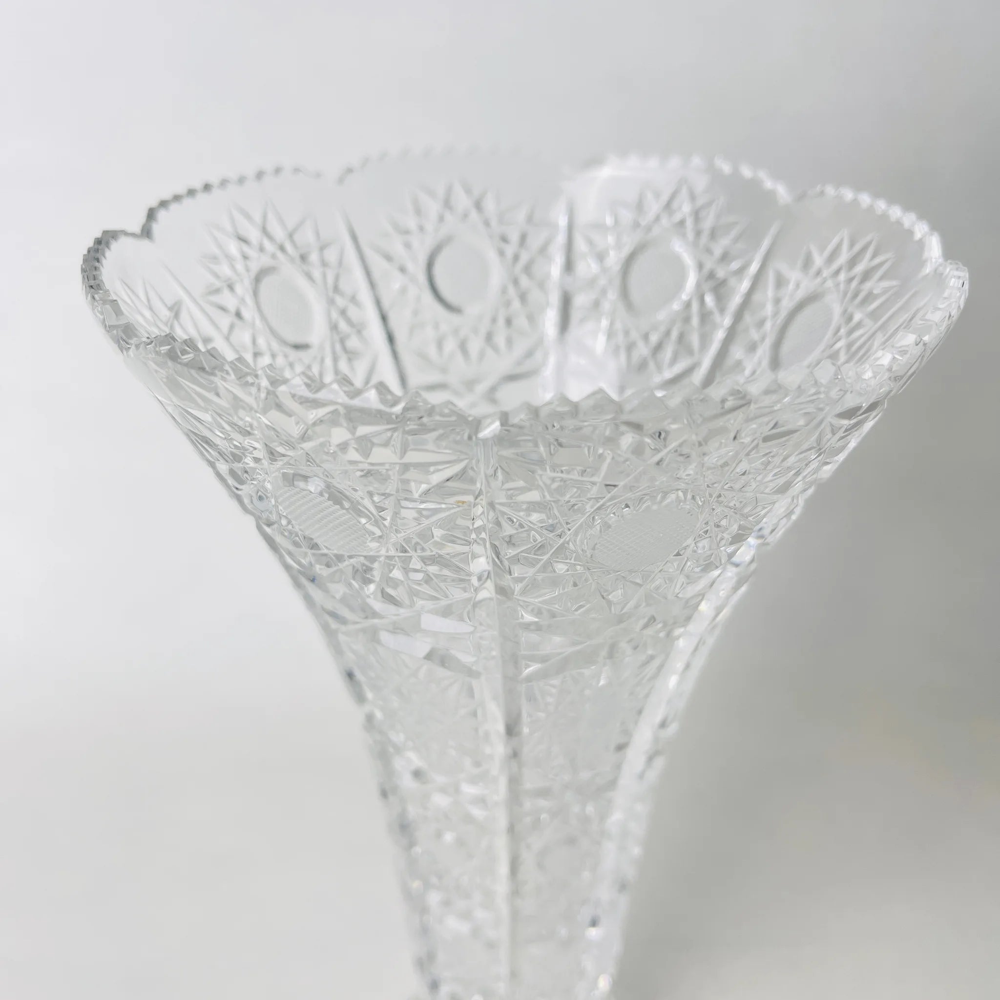 【リユース】 フラワーベース(花瓶) / LAUSITZER GLAS(ラウジッツァー グラス) / ドイツ / 未使用 / 箱付き