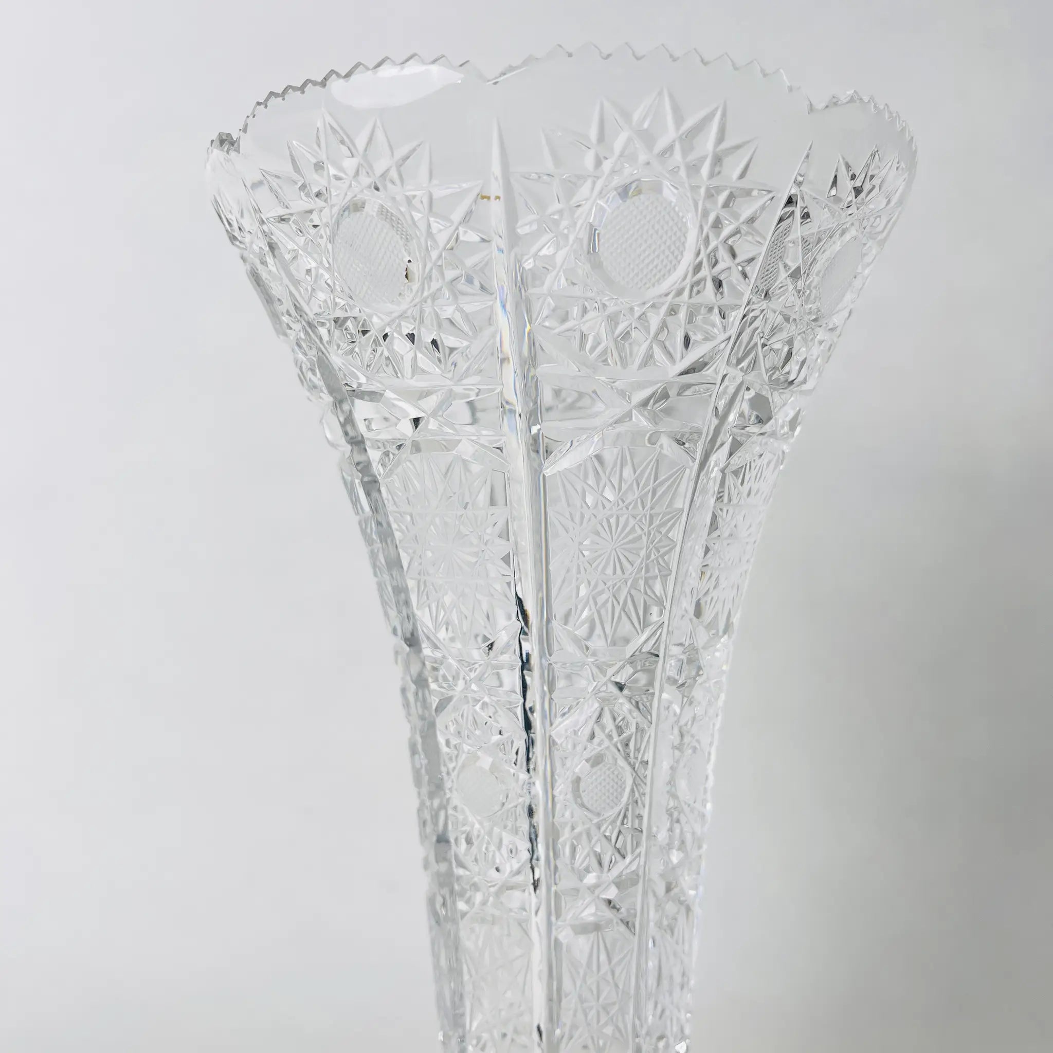 【リユース】 フラワーベース(花瓶) / LAUSITZER GLAS(ラウジッツァー グラス) / ドイツ / 未使用 / 箱付き