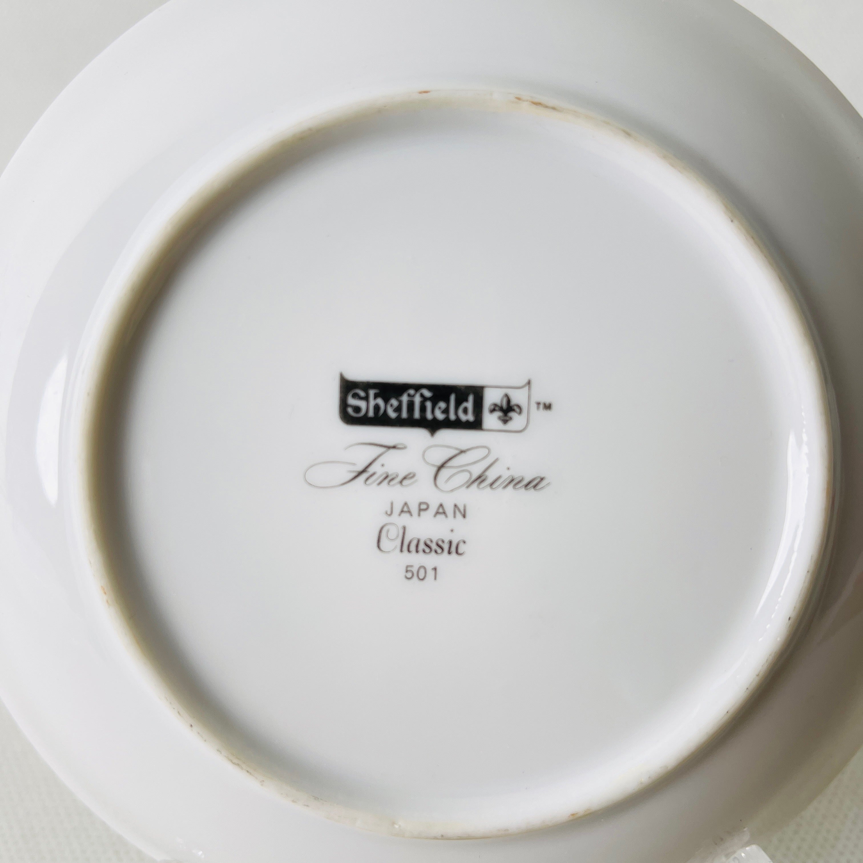 【リユース】 プレート(皿) / Sheffield / Classic 501 / Fine China