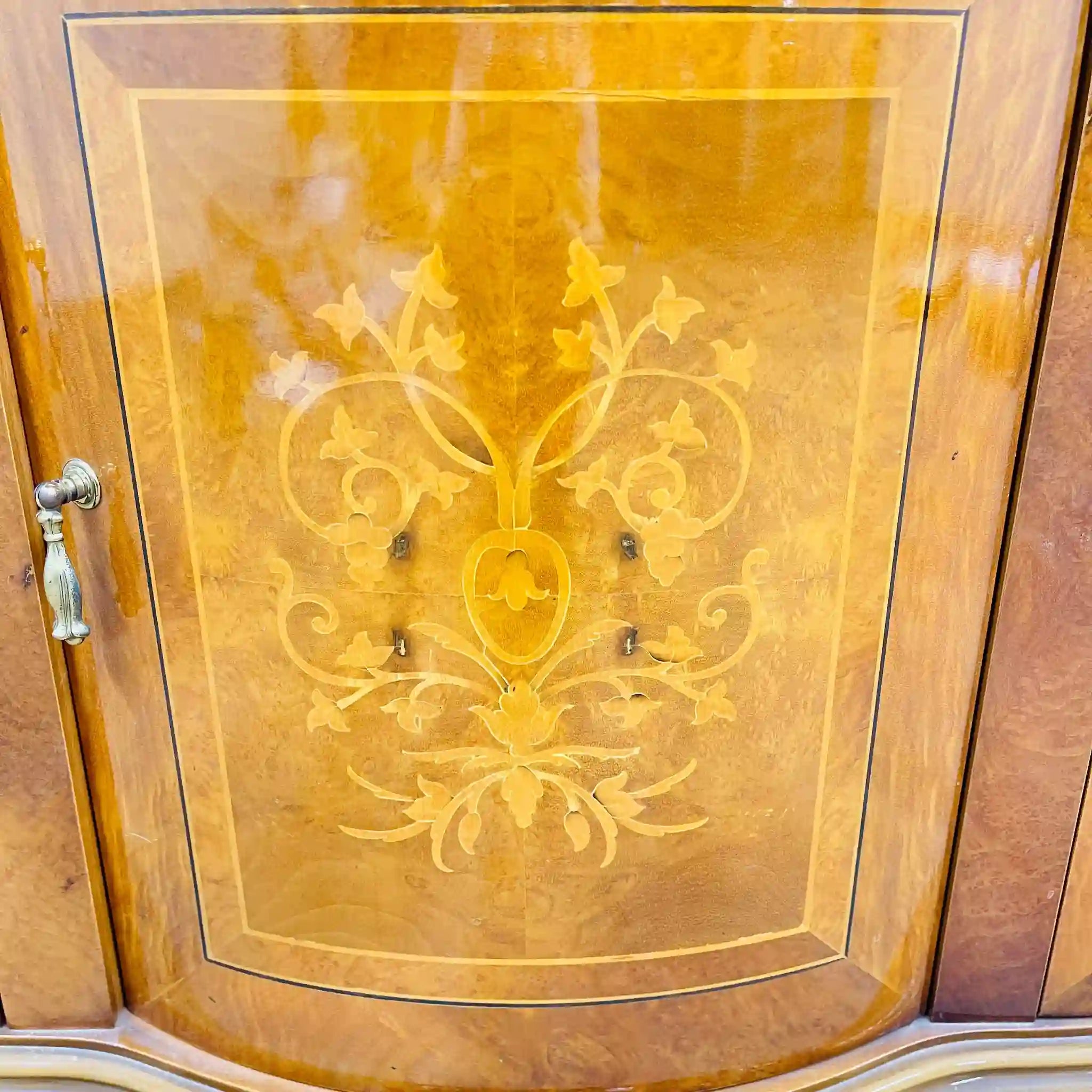 【リユース】 コンソールチェスト / 象嵌(インレイ) 工場リペア済