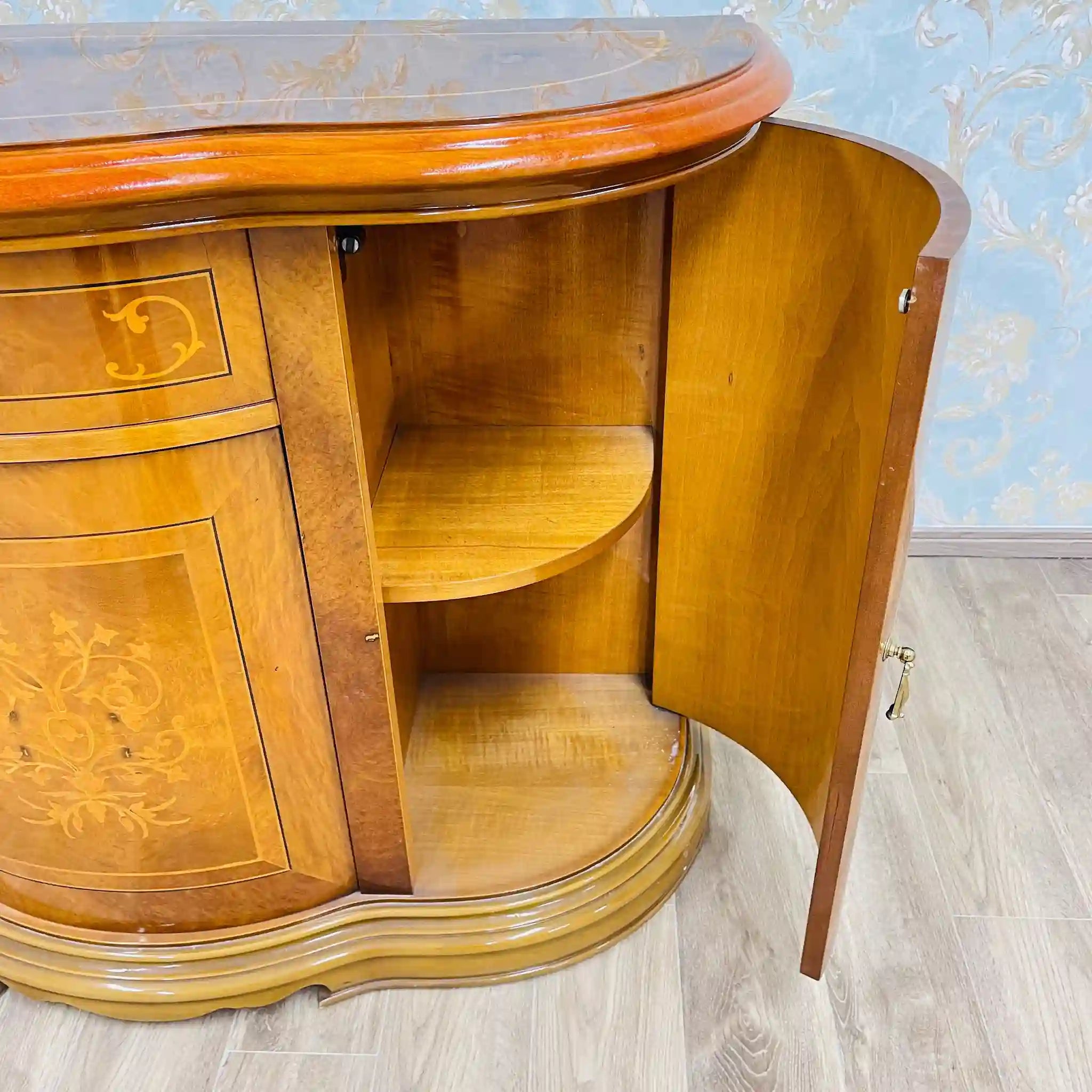 【リユース】 コンソールチェスト / 象嵌(インレイ) 工場リペア済