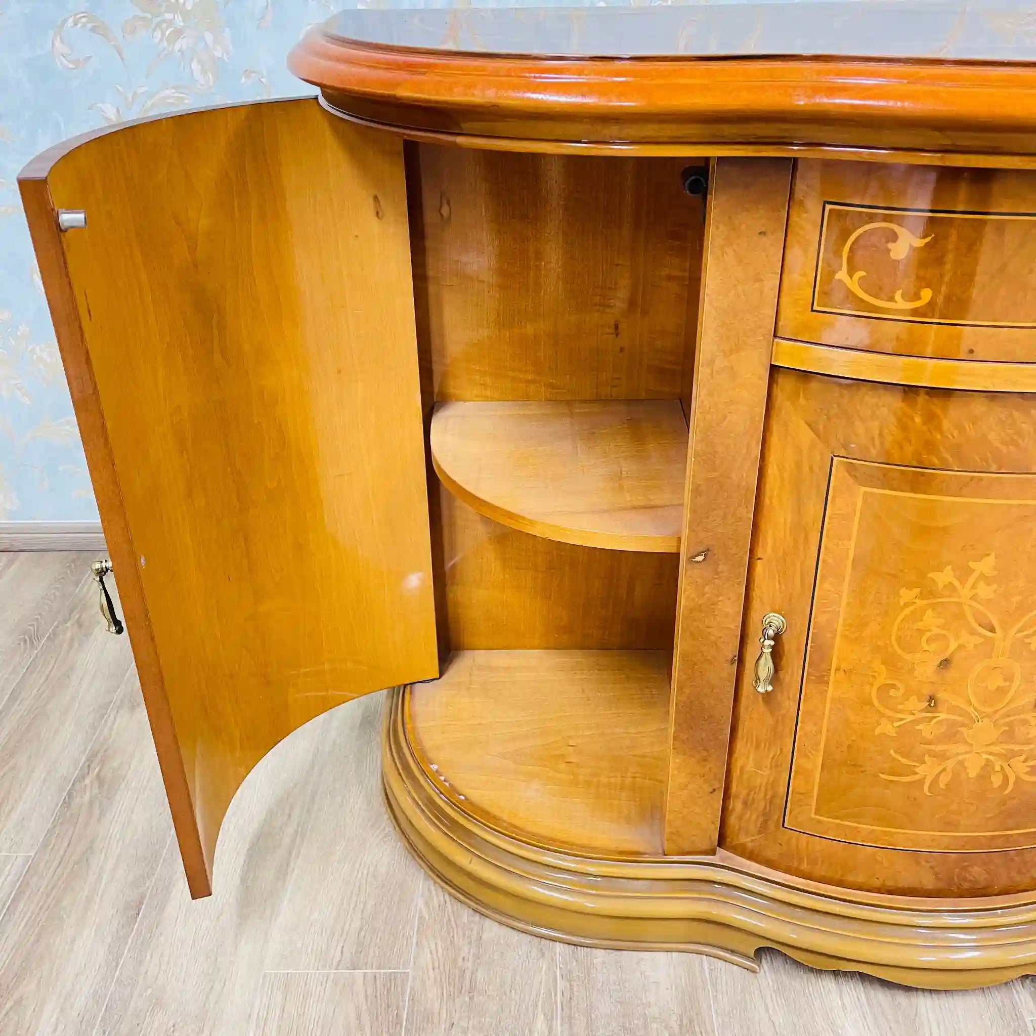 【リユース】 コンソールチェスト / 象嵌(インレイ) 工場リペア済