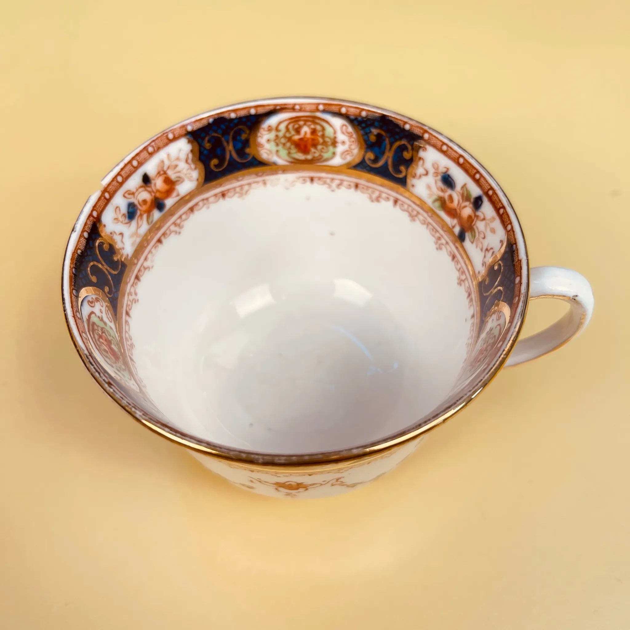 【アンティーク】プレート&ソーサー&ティーカップ3P MELBA CHINA(メルバチャイナ) / / Bone China / イギリス / /