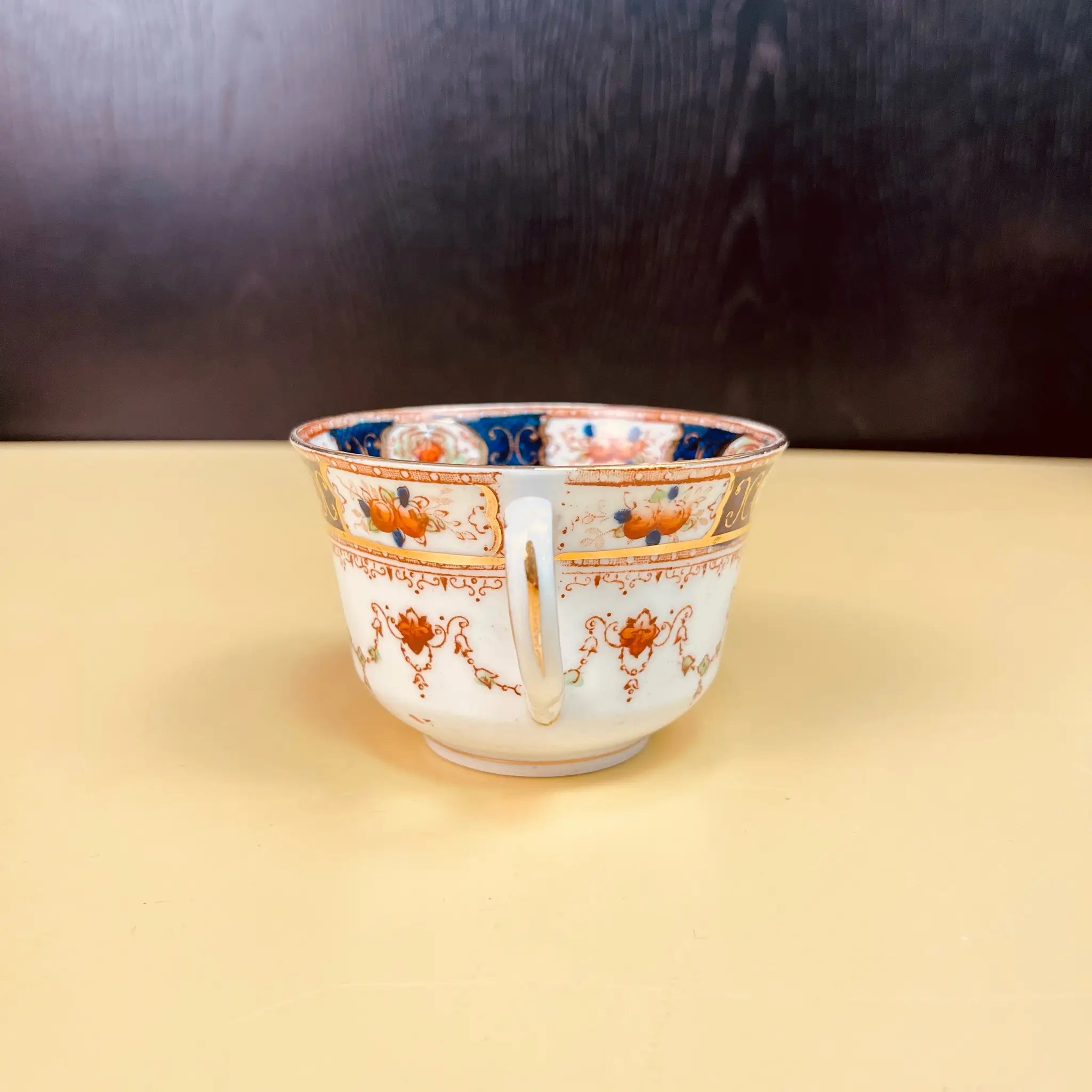 【アンティーク】プレート&ソーサー&ティーカップ3P MELBA CHINA(メルバチャイナ) / / Bone China / イギリス / /