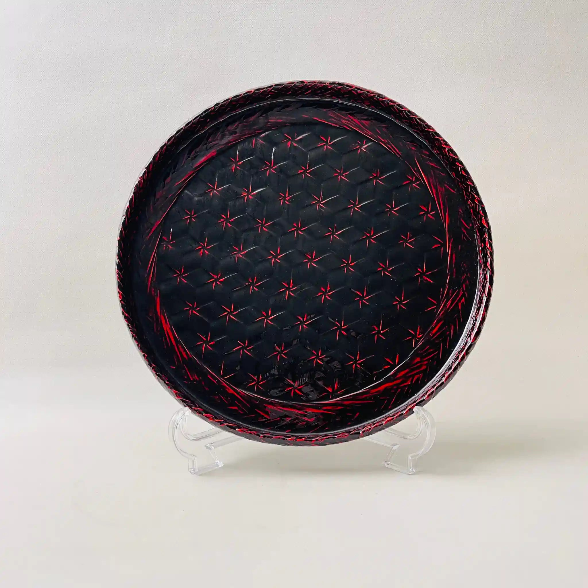 【リユース】 御盆 / 籃胎漆器 / 箱付き