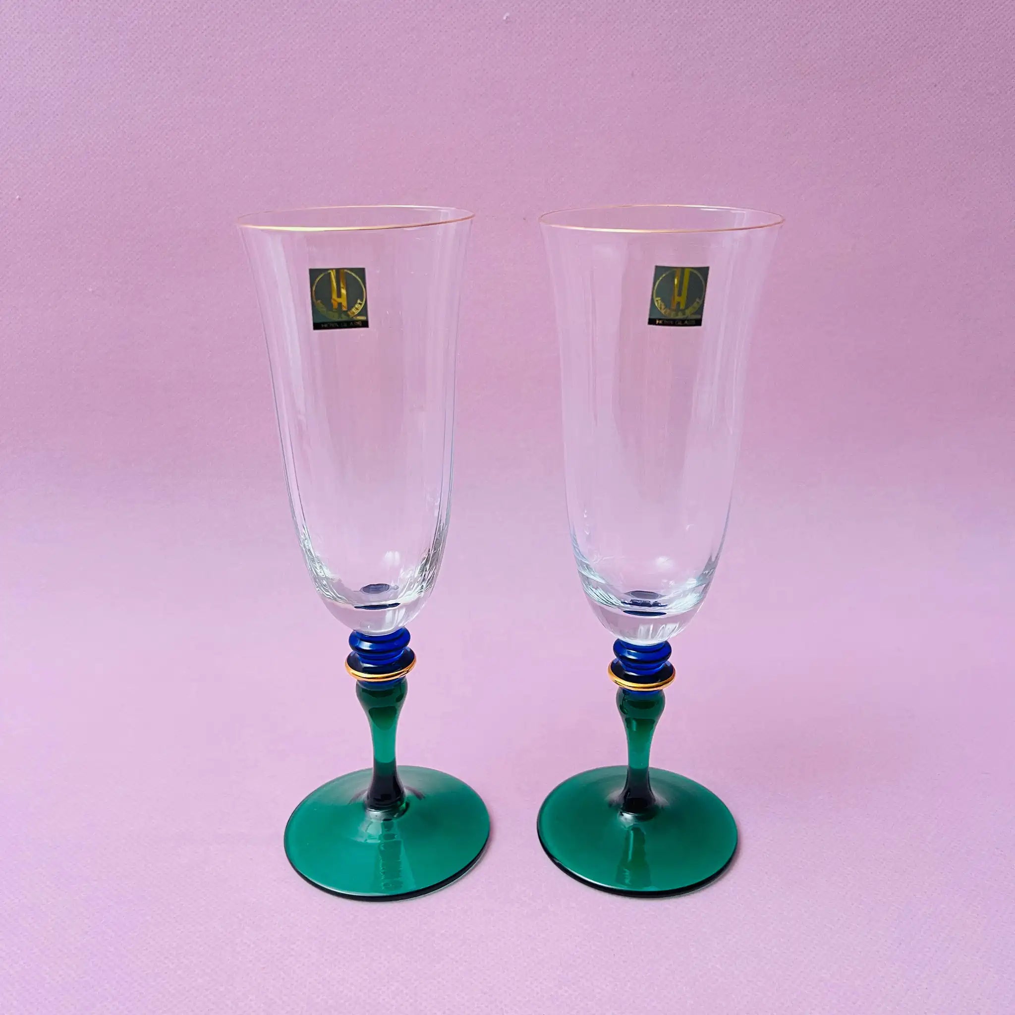 【リユース】 グラス 2P / HOYA(ホヤ) / 新品未使用 / 箱付き