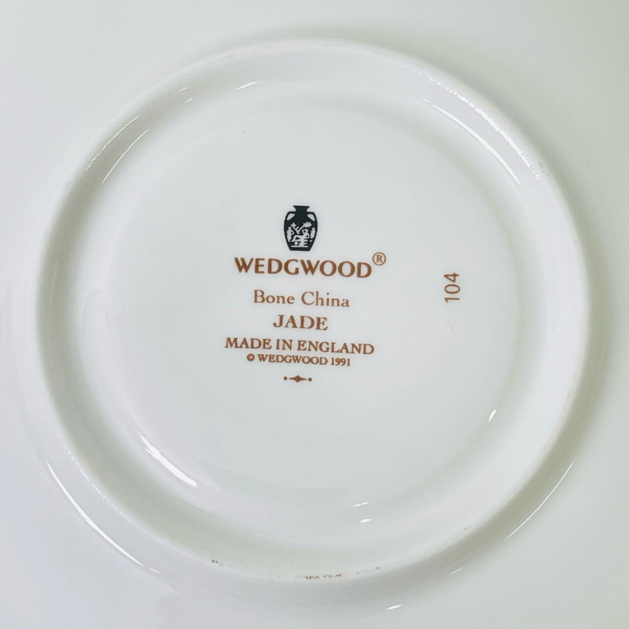 【リユース】 ティーカップセット / WEDGWOOD(ウェッジウッド) / ジェイド / Bone China / イギリス