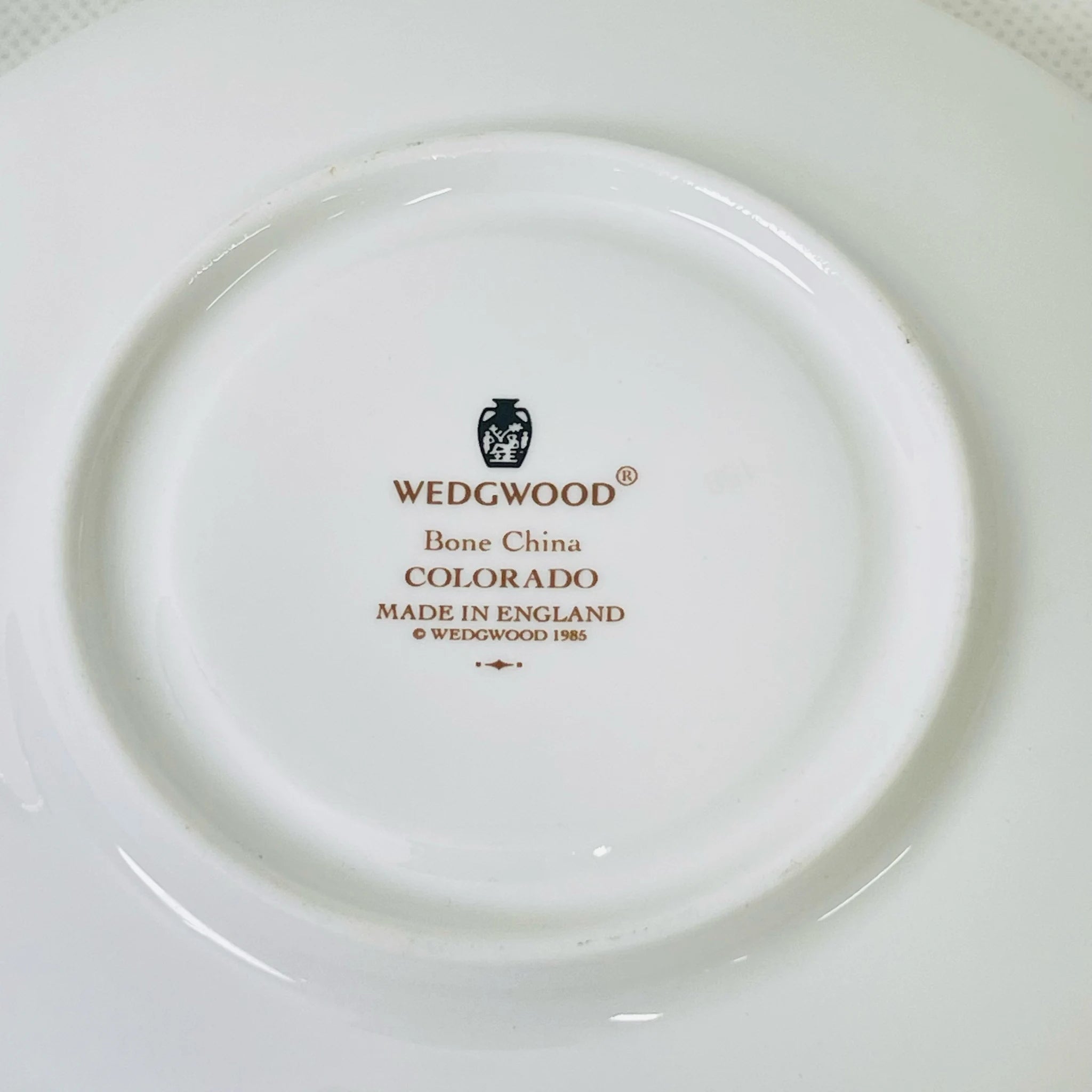 【リユース】 ティーカップセット / WEDGWOOD(ウェッジウッド) / コロラド / Bone China / イギリス