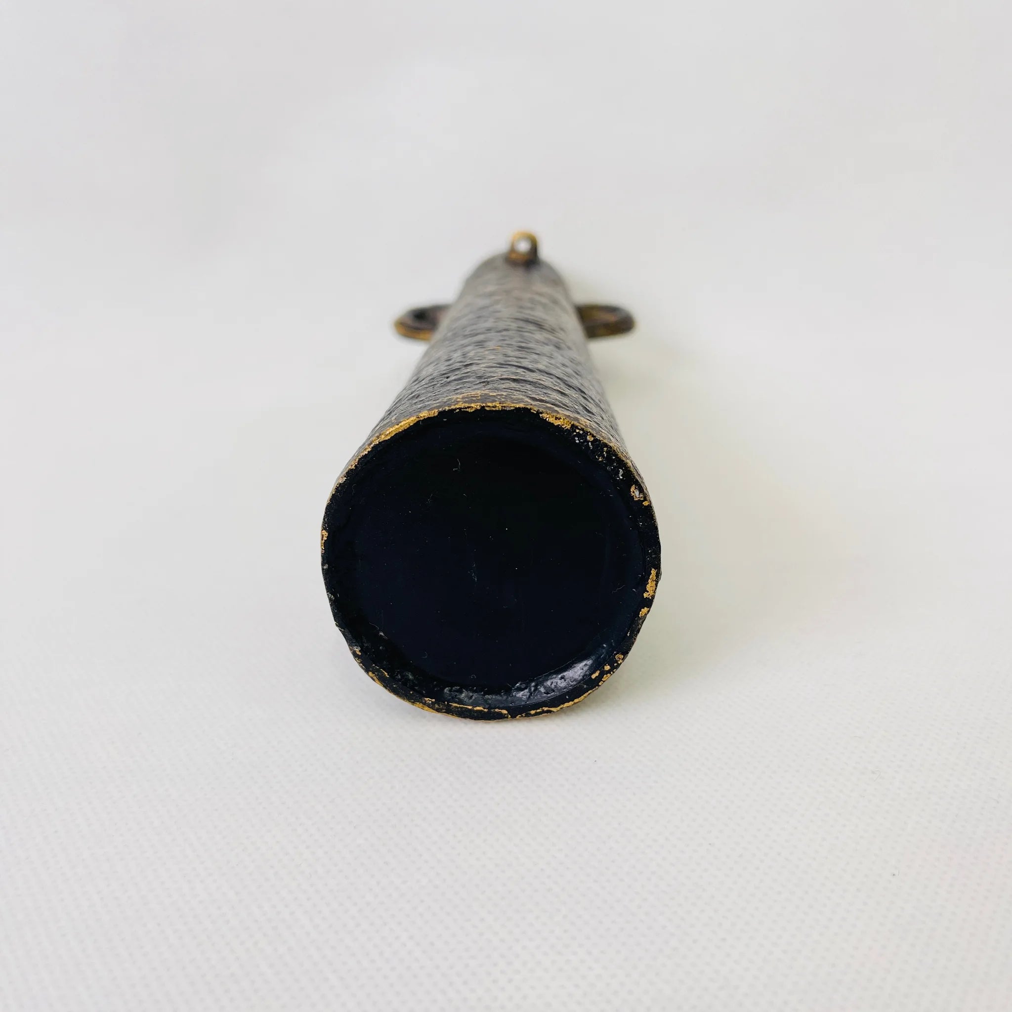 【骨董品】 一輪挿し(花瓶) / 今宵の主 / 唐銅 / 日本 / 唐銅花入 / 箱付き
