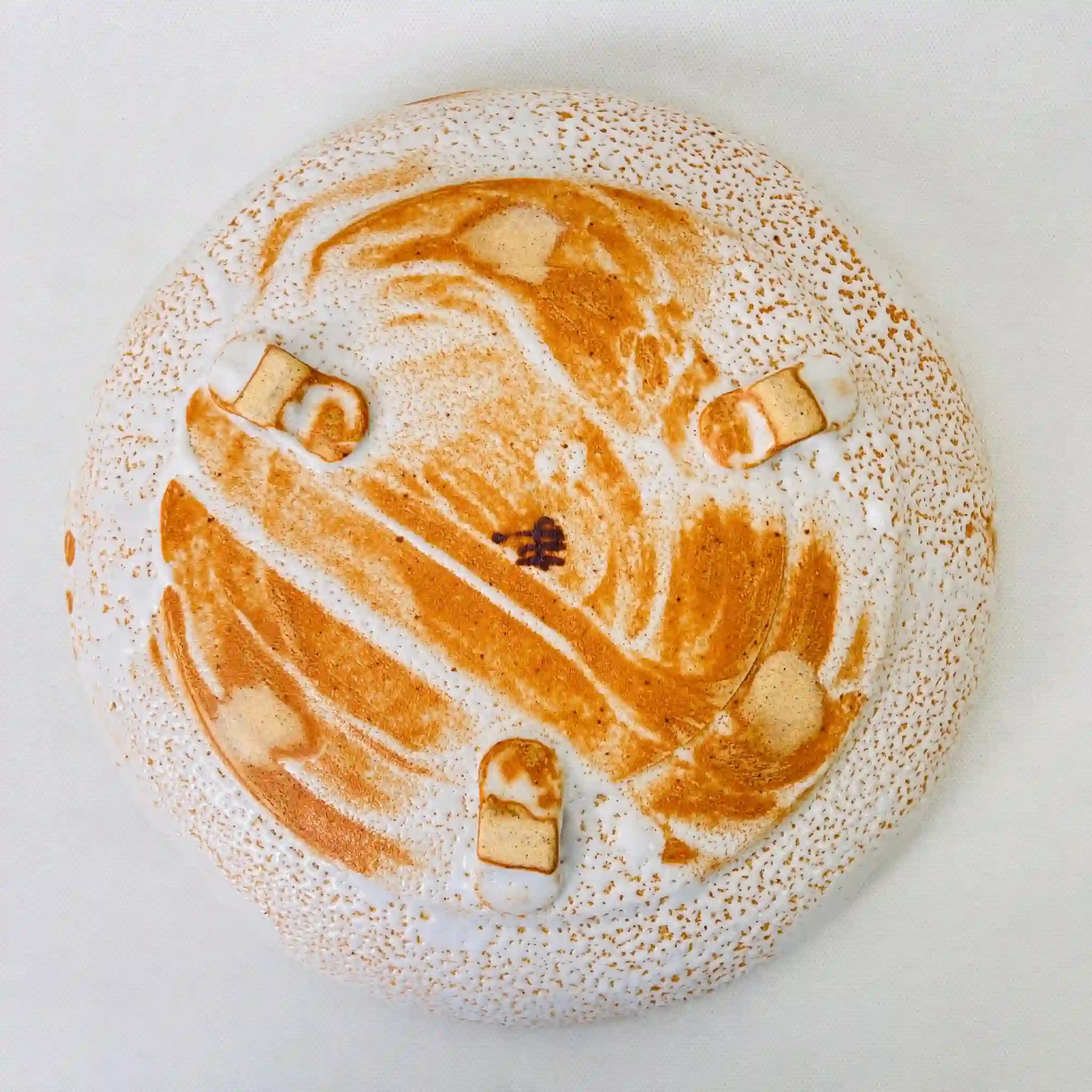 【骨董品】 大鉢 / 雅山窯 中島正雄 / 志野焼 / 陶器 / 日本 / 絵志野 / 箱付き