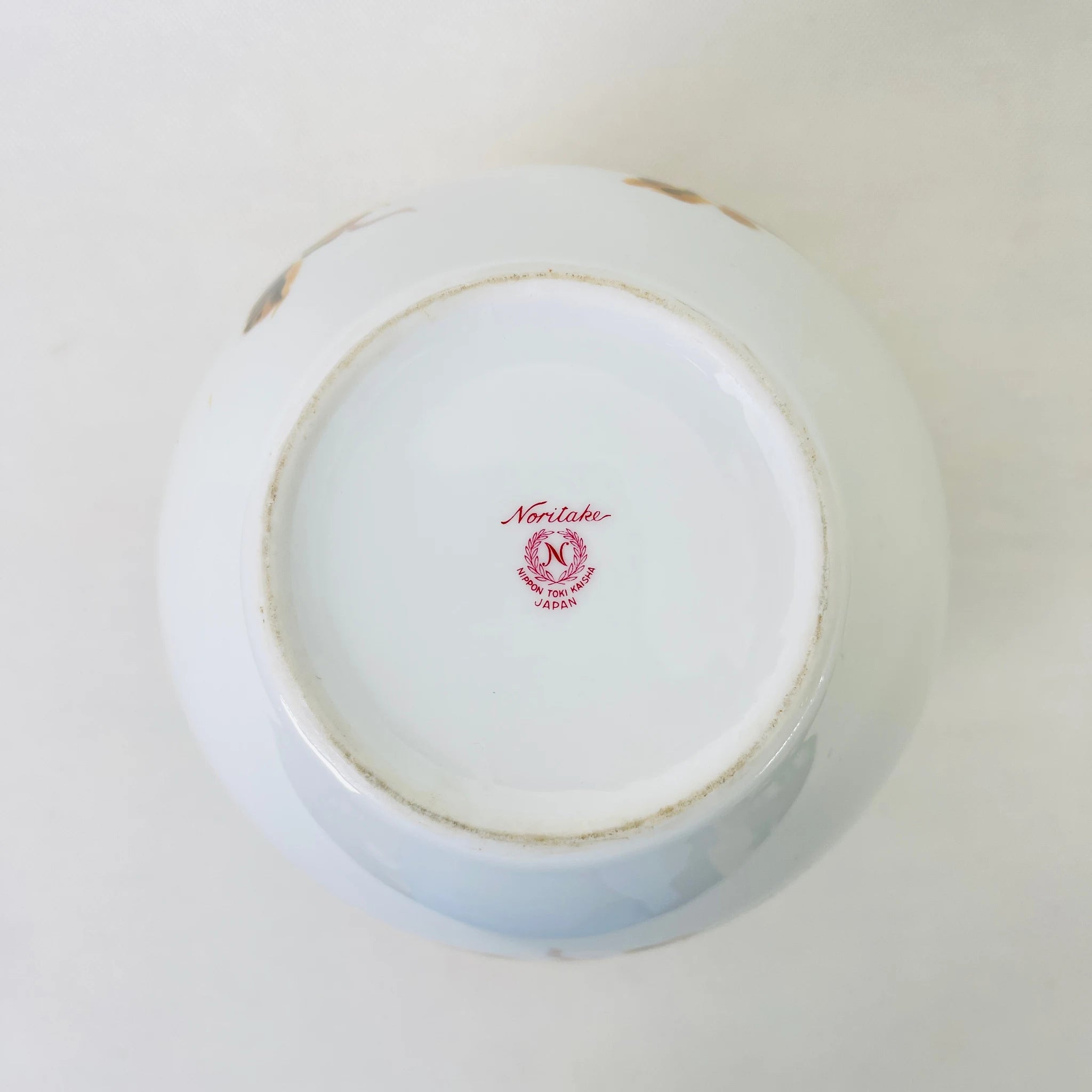 【リユース】 花瓶(フラワーベース) / Noritake(ノリタケ) / 1955年〜 / 陶器 / 日本 / 薔薇モチーフ