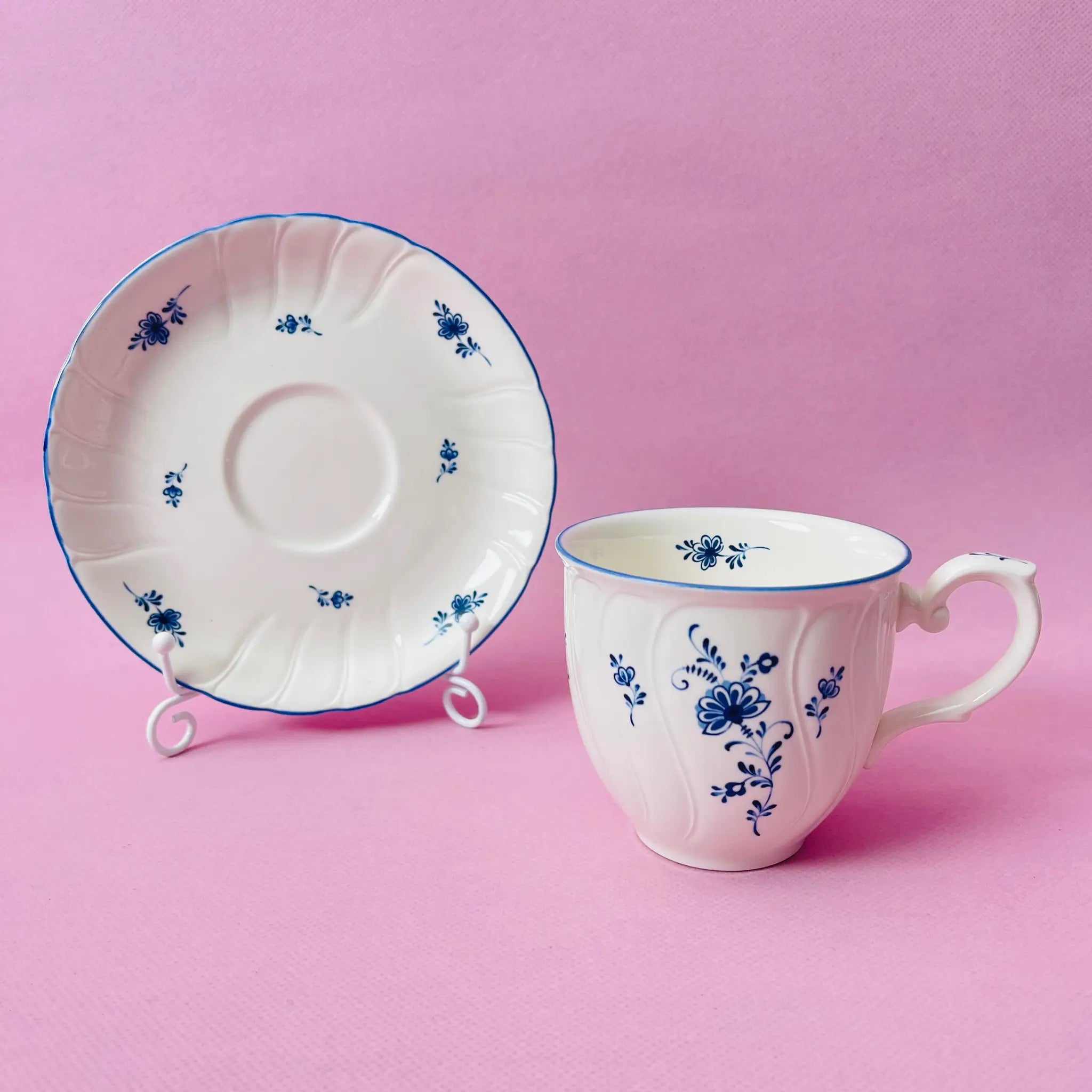 【リユース】 ティーカップ 5P / Noritake(ノリタケ) / クラフトーン / 箱付き