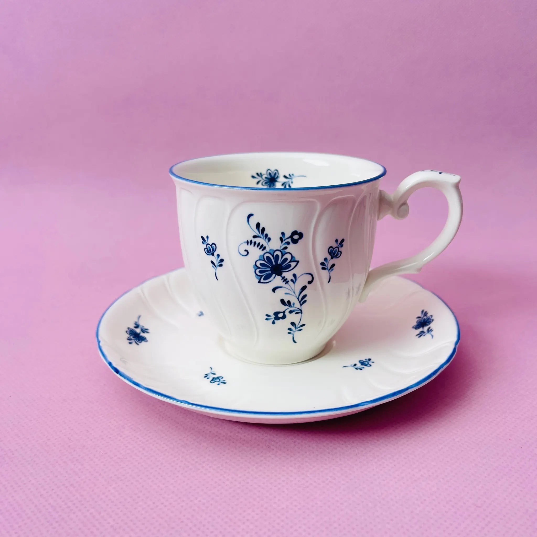 【リユース】 ティーカップ 5P / Noritake(ノリタケ) / クラフトーン / 箱付き
