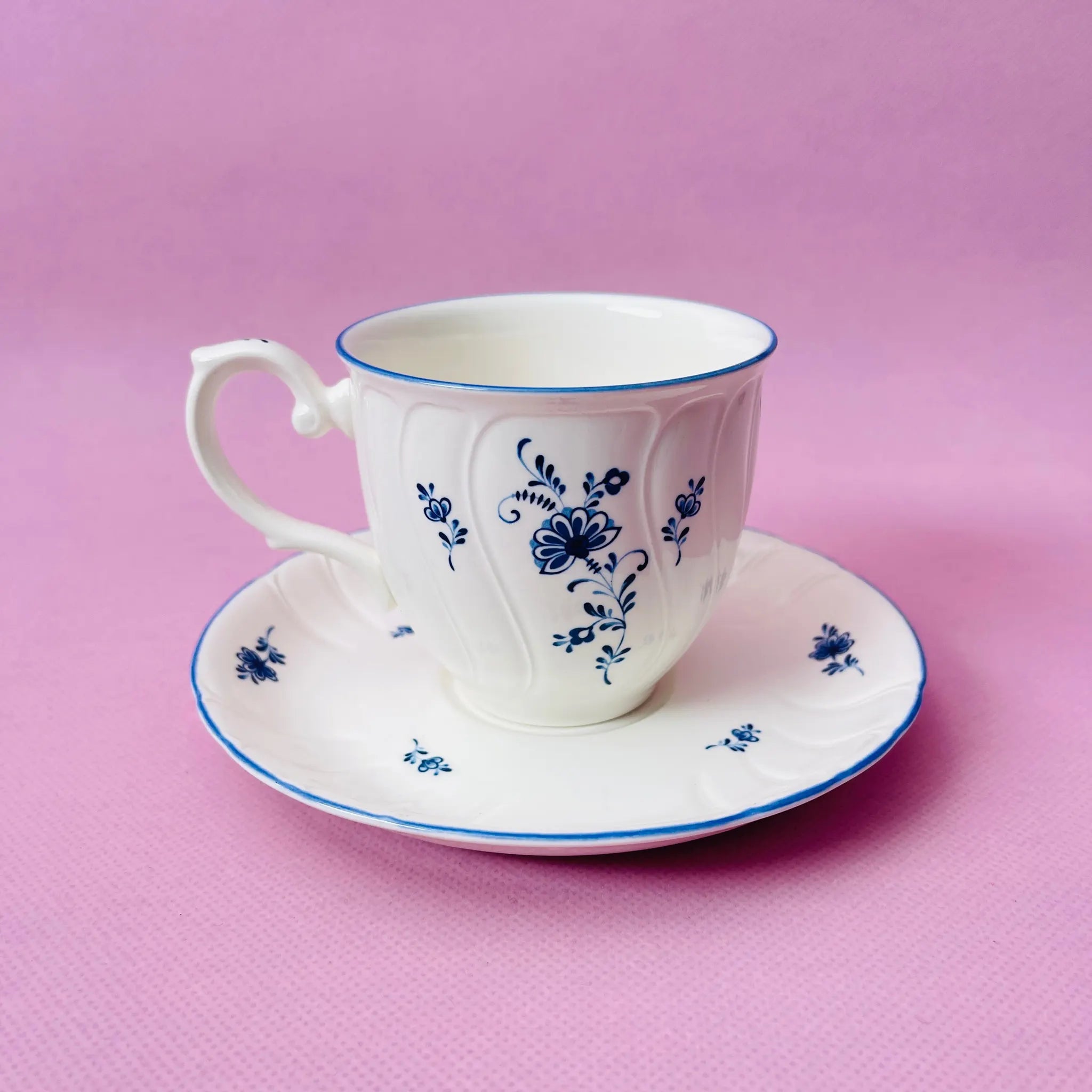 【リユース】 ティーカップ 5P / Noritake(ノリタケ) / クラフトーン / 箱付き