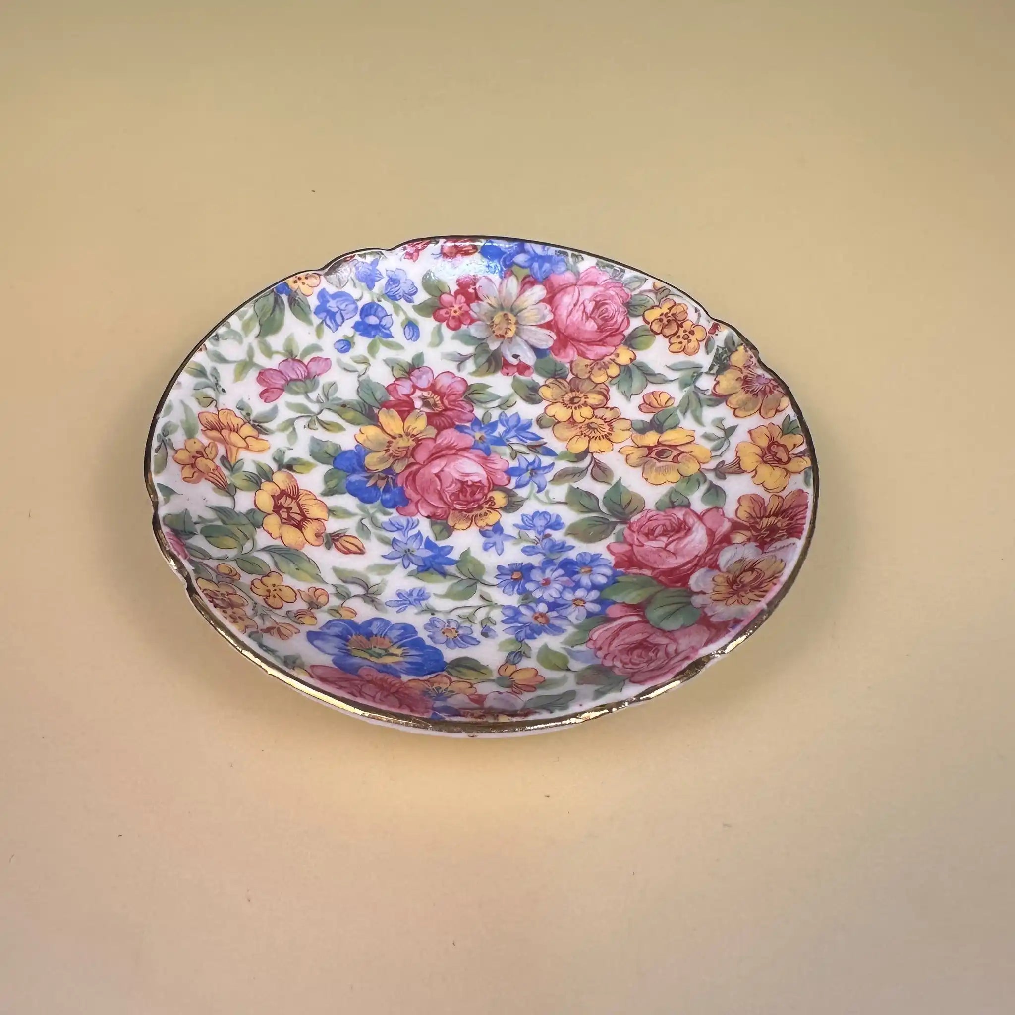 【アンティーク】 ミニティーカップ&ソーサーセット / E&R INC. / ポートランド / 1888年 / チェコ