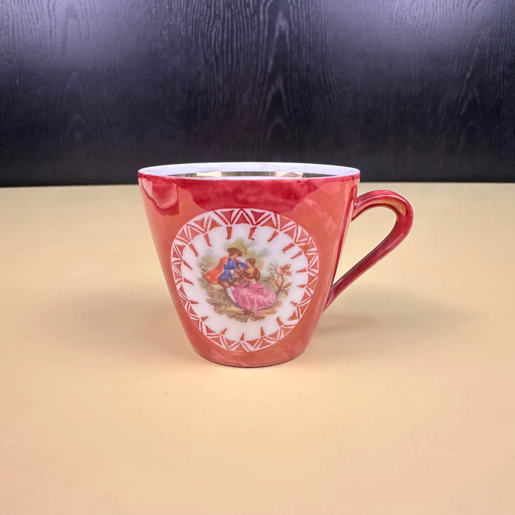 【アンティーク】 ミニティーカップ&ソーサーセット / BOND WARE / 日本 / イギリス直輸入