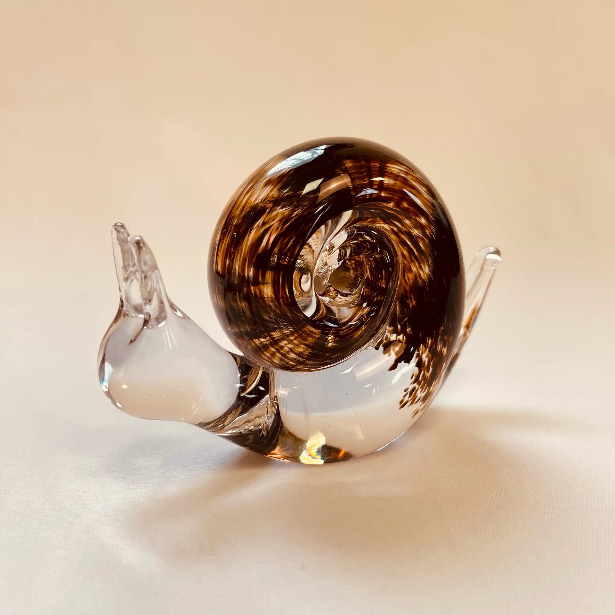 【ビンテージ】 ビンテージガラスオブジェ / WEDGEWOOD(ウェッジウッド) / カタツムリ / イギリス