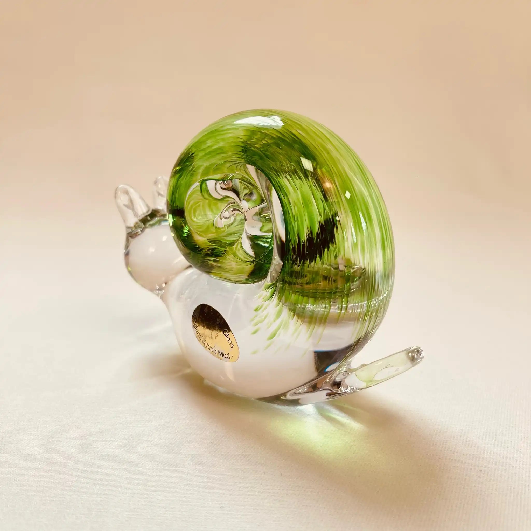 【ビンテージ】 ビンテージガラスオブジェ / WEDGEWOOD(ウェッジウッド) / カタツムリ / イギリス