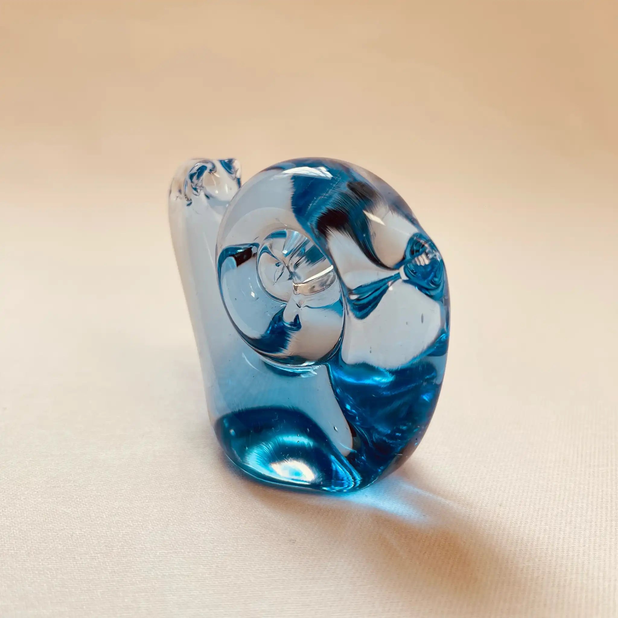 【ビンテージ】 ビンテージガラスオブジェ / WEDGEWOOD(ウェッジウッド) / カタツムリ / イギリス