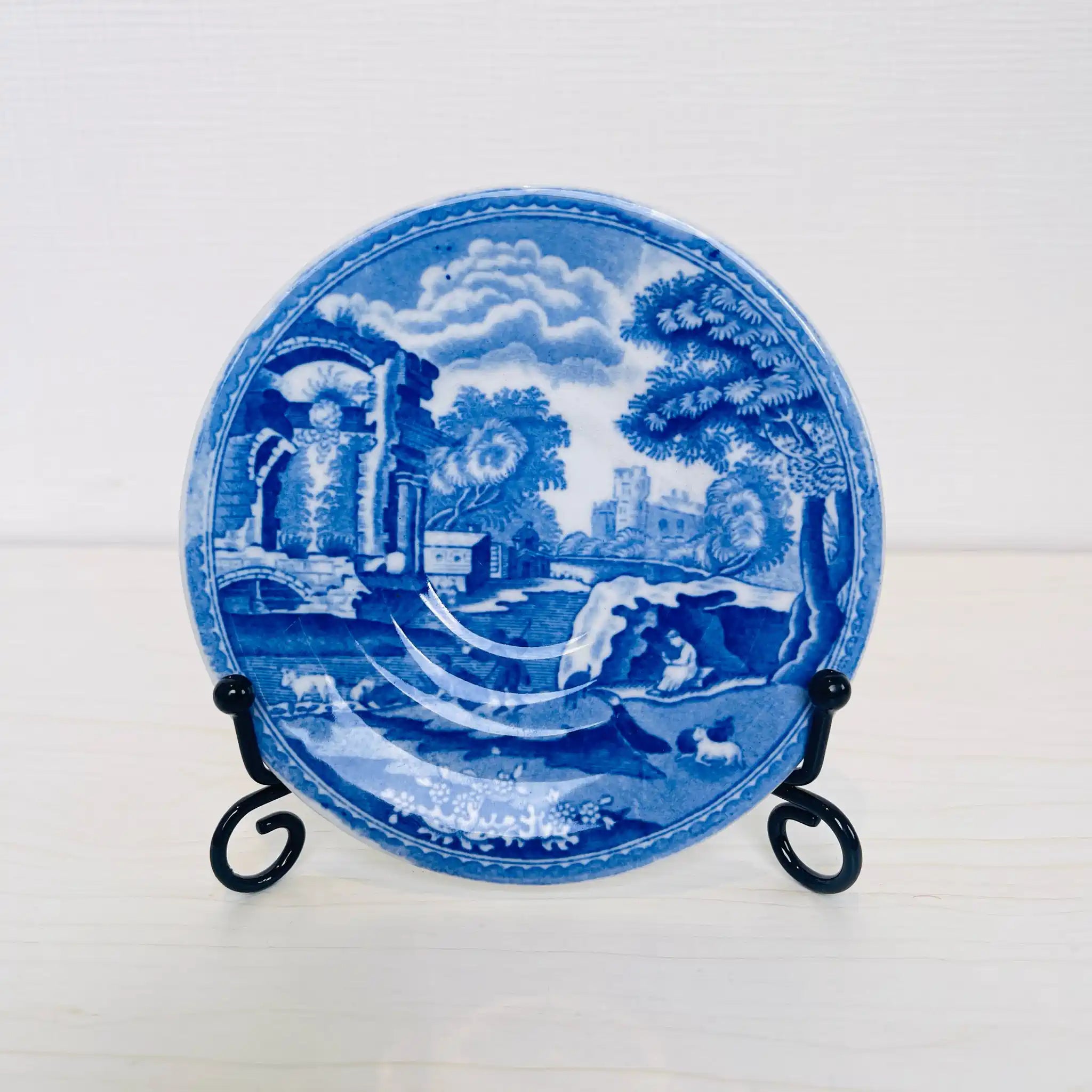 【アンティーク】 プレート(皿) / SPODE(スポード) / コープランド / 1800年代 / イギリス