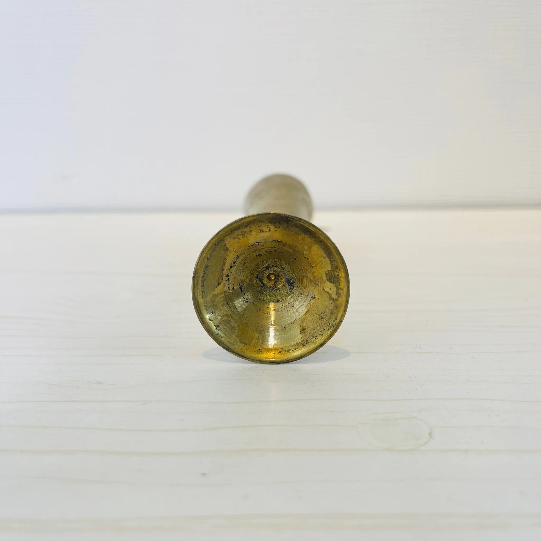 【アンティーク】 真鍮製ミニチュアフィギュア / グラス / 真鍮