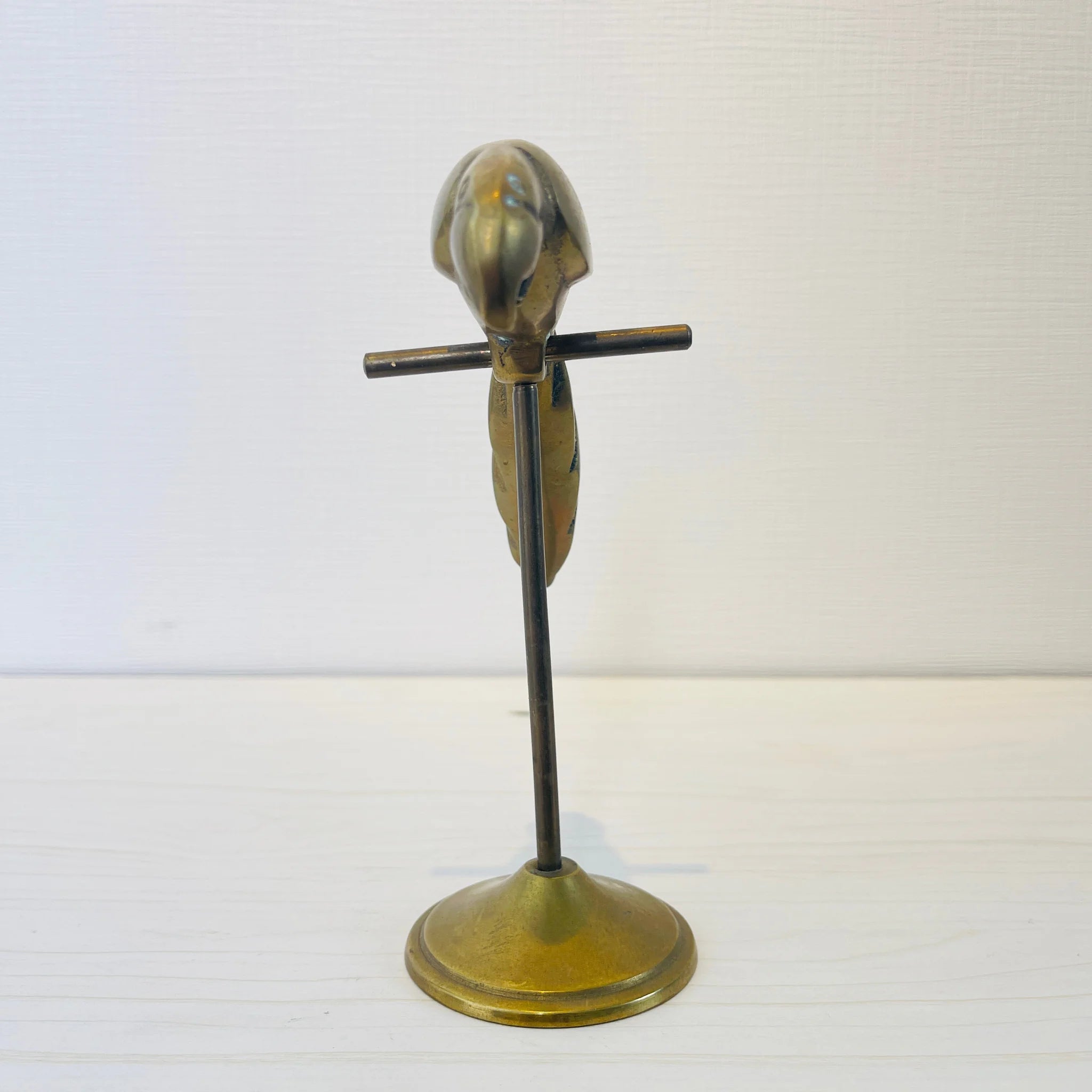 【アンティーク】 真鍮製ミニチュアフィギュア / 鳥 / 真鍮