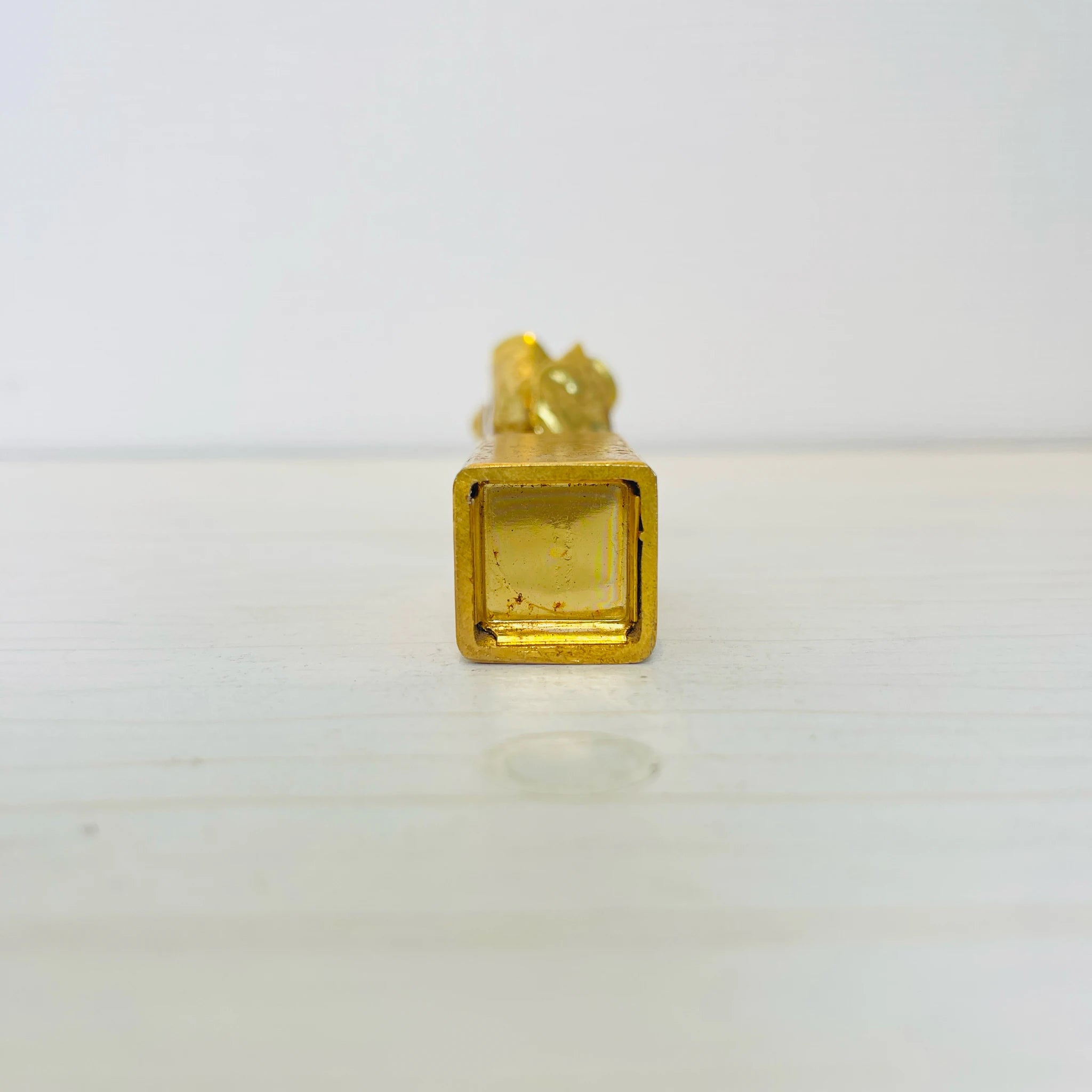 【アンティーク】 真鍮製ミニチュアフィギュア / バラ / 真鍮