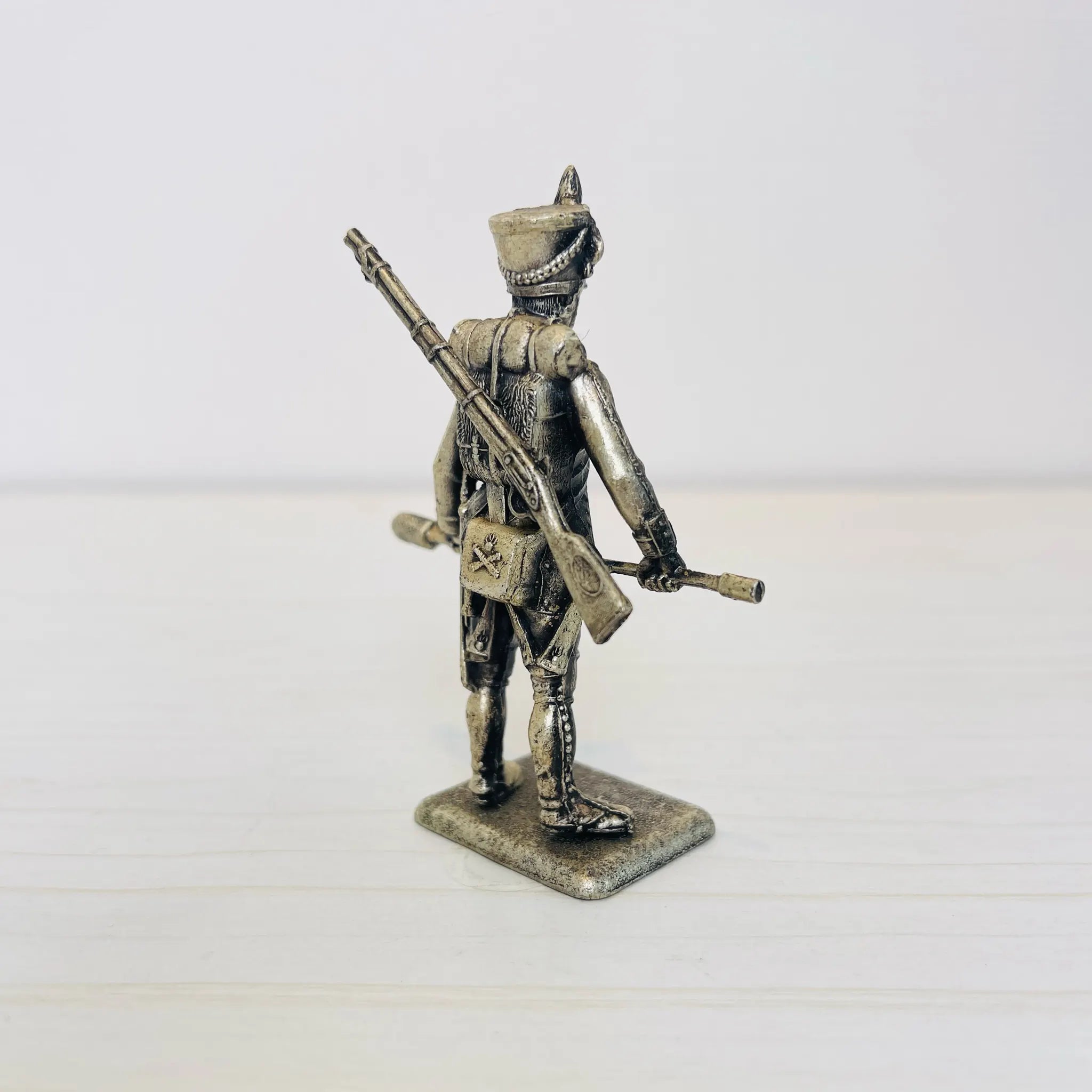 【アンティーク】 ピューター製兵士像 / ピューター / フランス