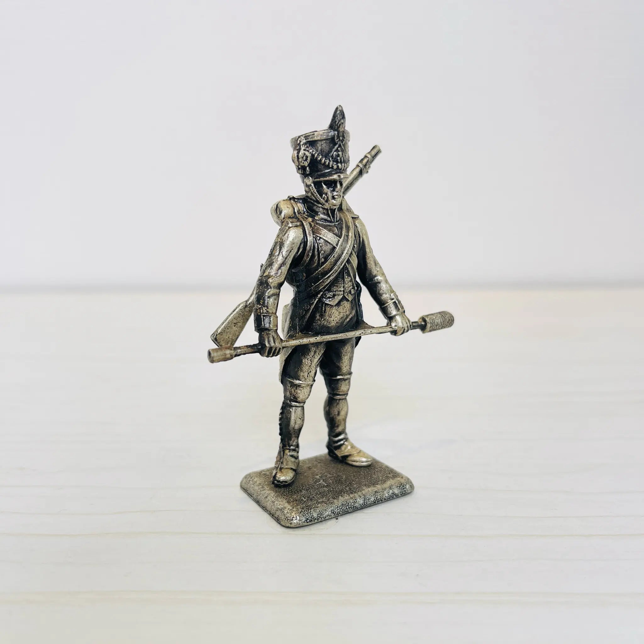 【アンティーク】 ピューター製兵士像 / ピューター / フランス