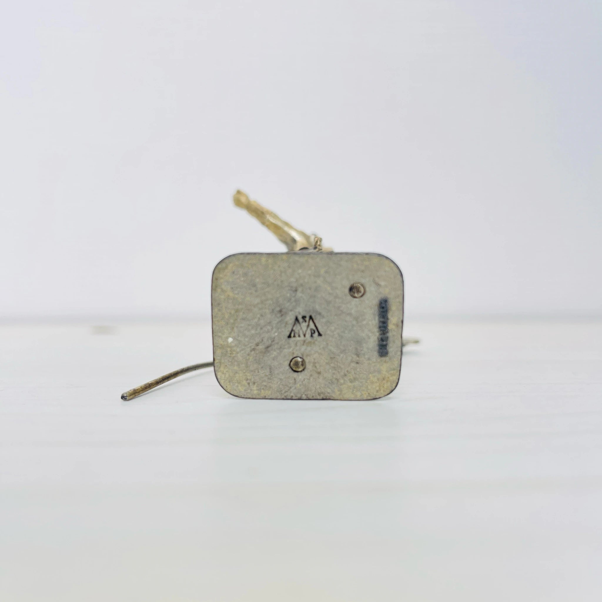 【アンティーク】 ピューター製兵士像 / ヴォルティジュール / ピューター / フランス