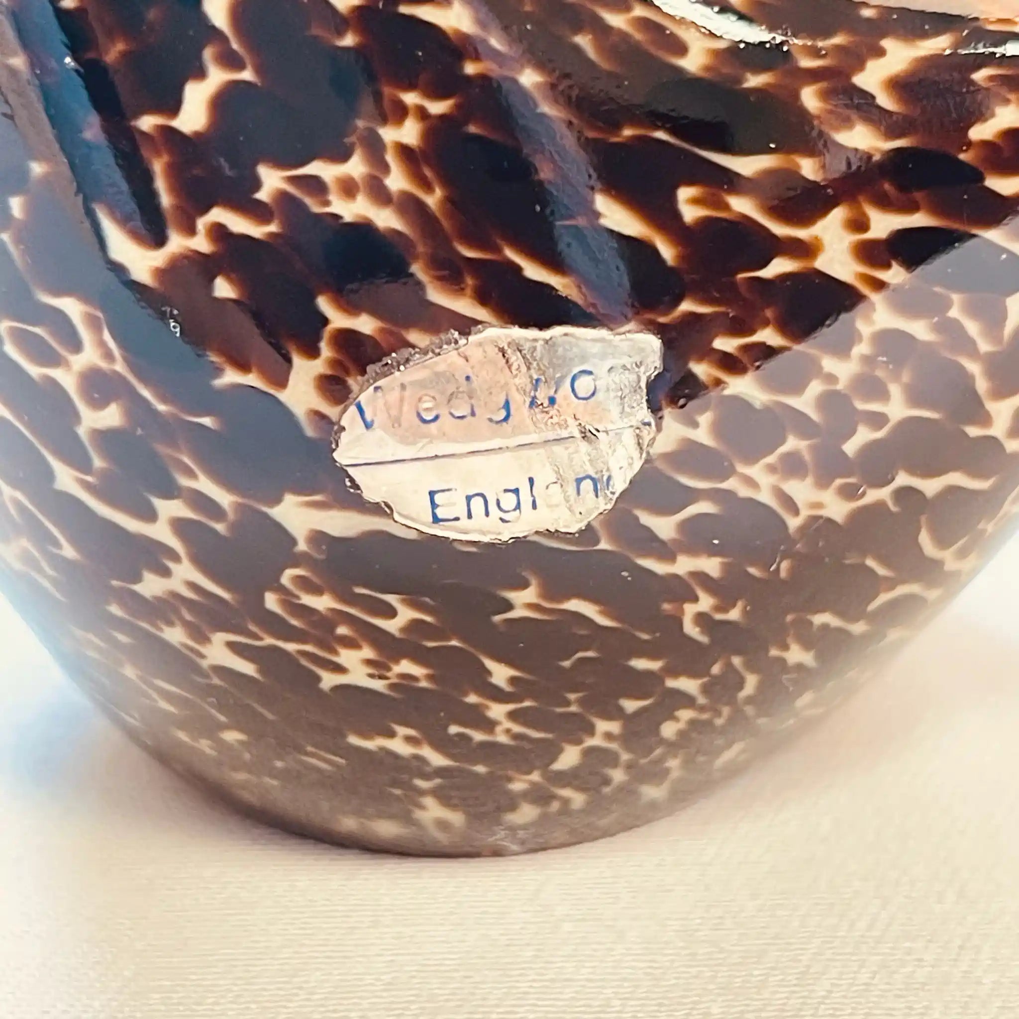 【ビンテージ】 ビンテージガラスオブジェ / WEDGEWOOD(ウェッジウッド) / 小鳥 / イギリス