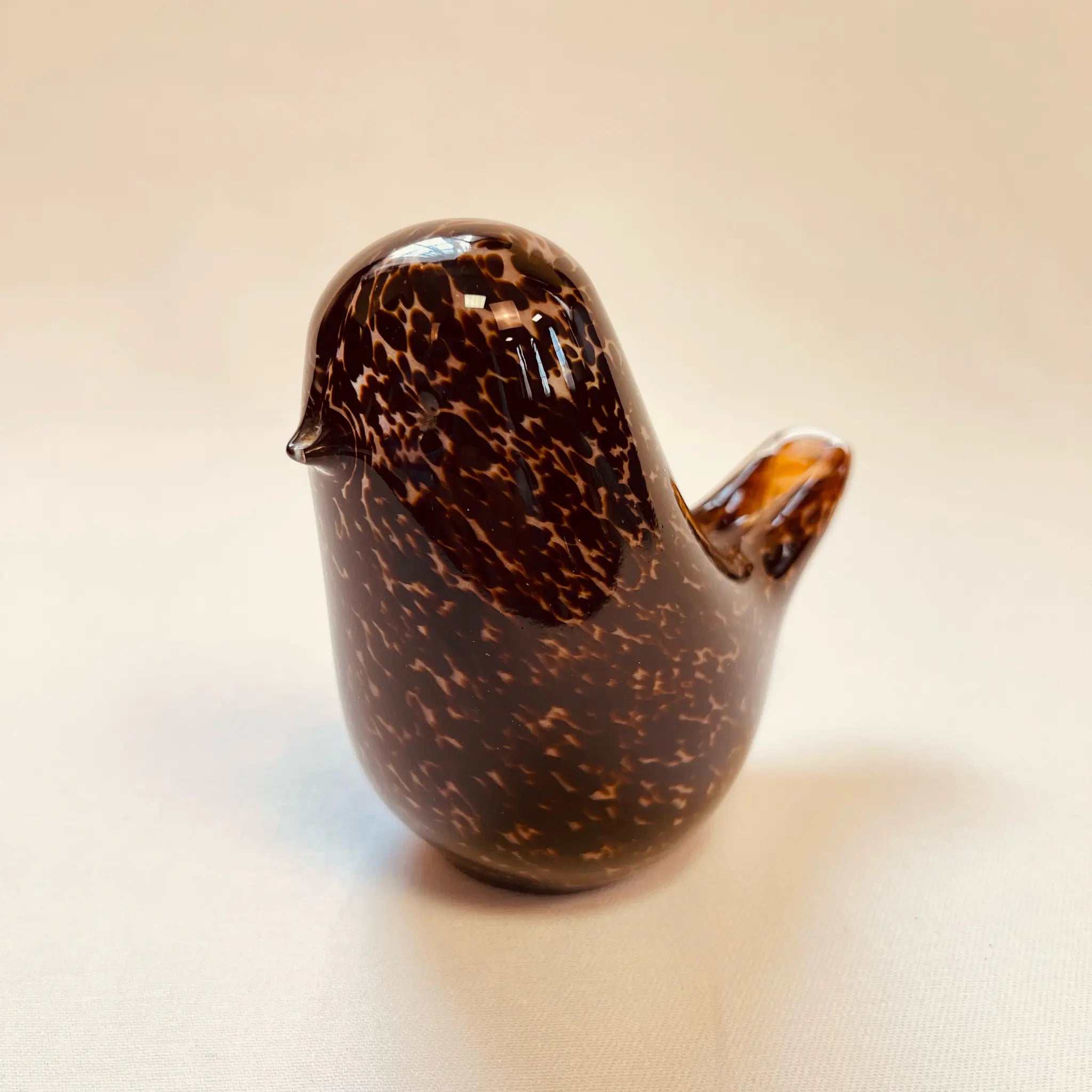 【ビンテージ】 ビンテージガラスオブジェ / WEDGEWOOD(ウェッジウッド) / 小鳥 / イギリス