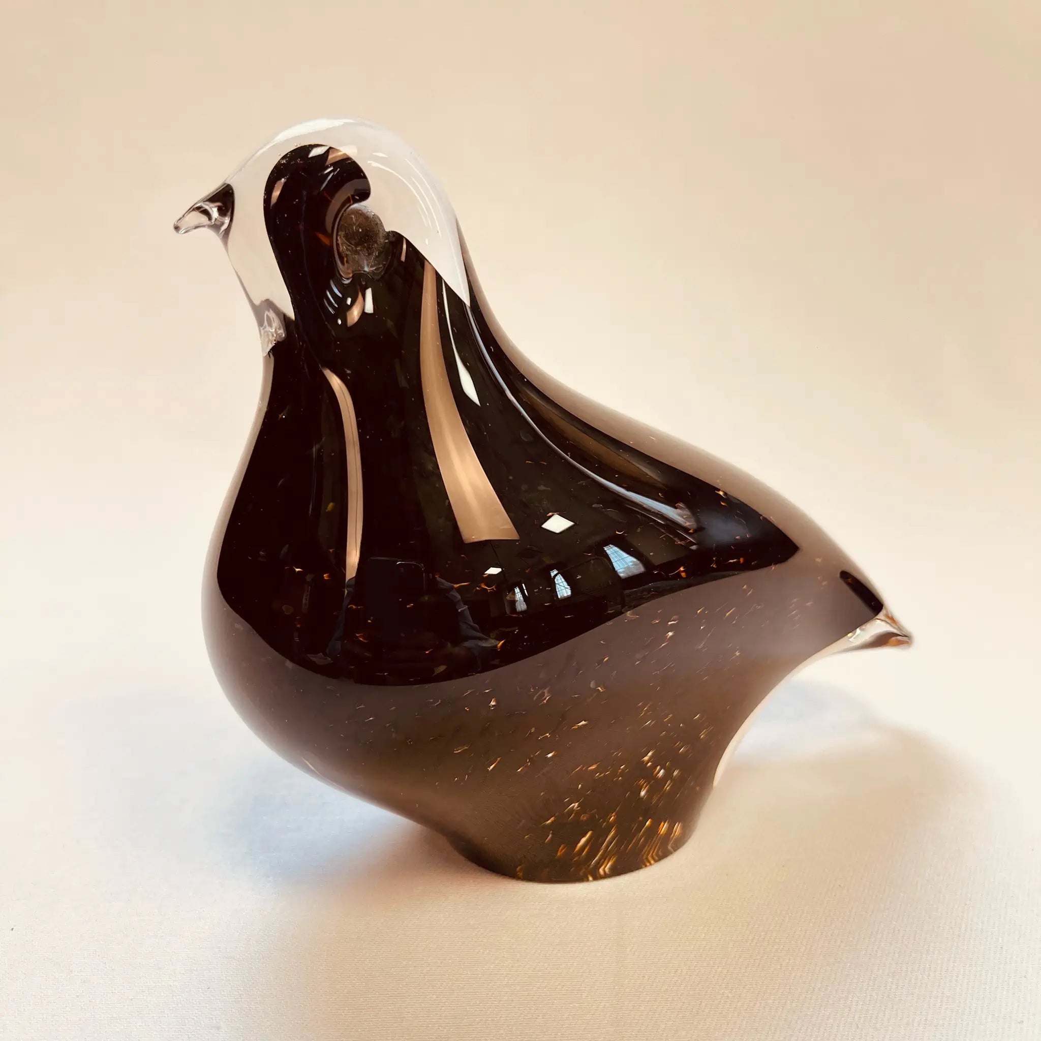 【ビンテージ】 ビンテージガラスオブジェ / WEDGEWOOD(ウェッジウッド) / ヤマウズラ / イギリス