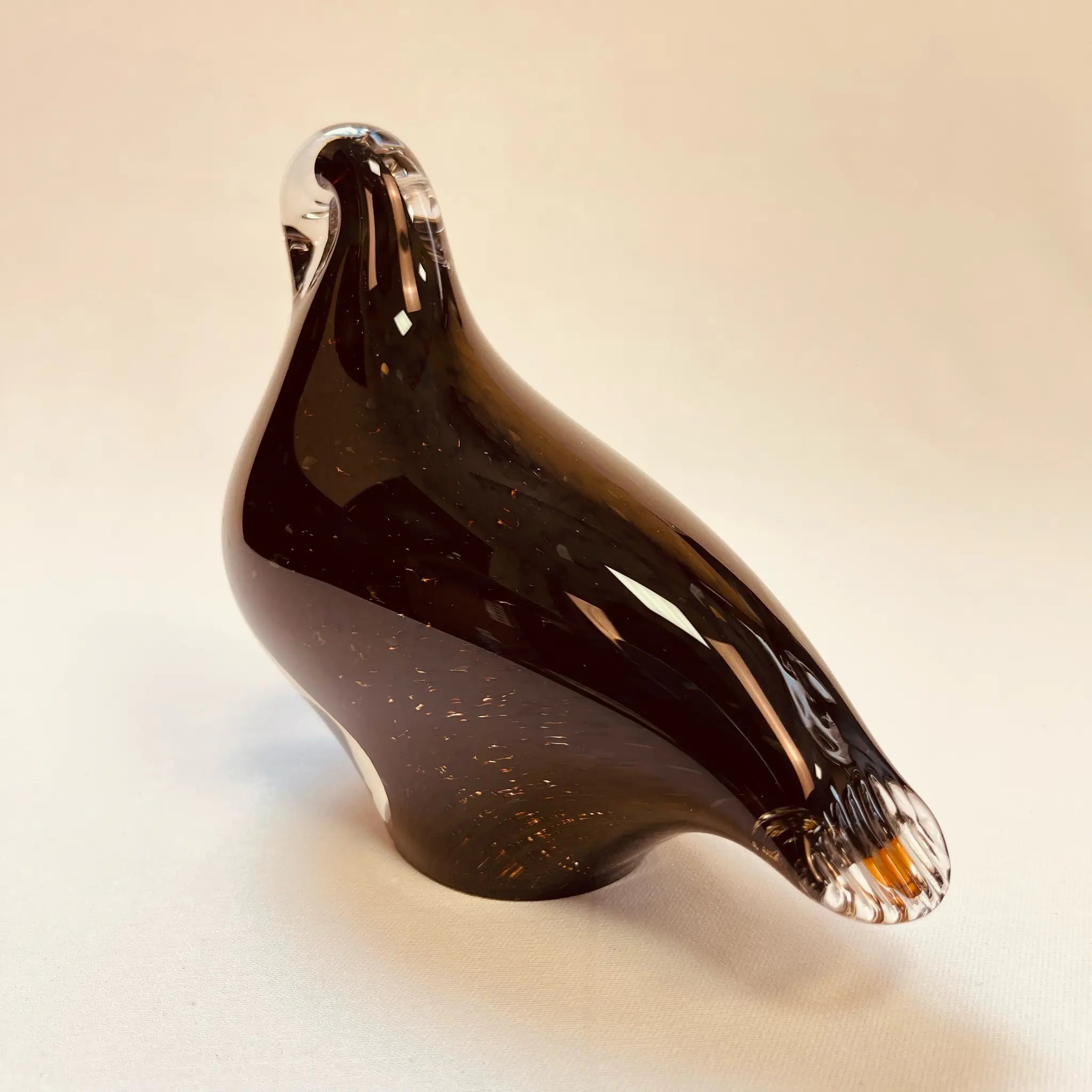 【ビンテージ】 ビンテージガラスオブジェ / WEDGEWOOD(ウェッジウッド) / ヤマウズラ / イギリス