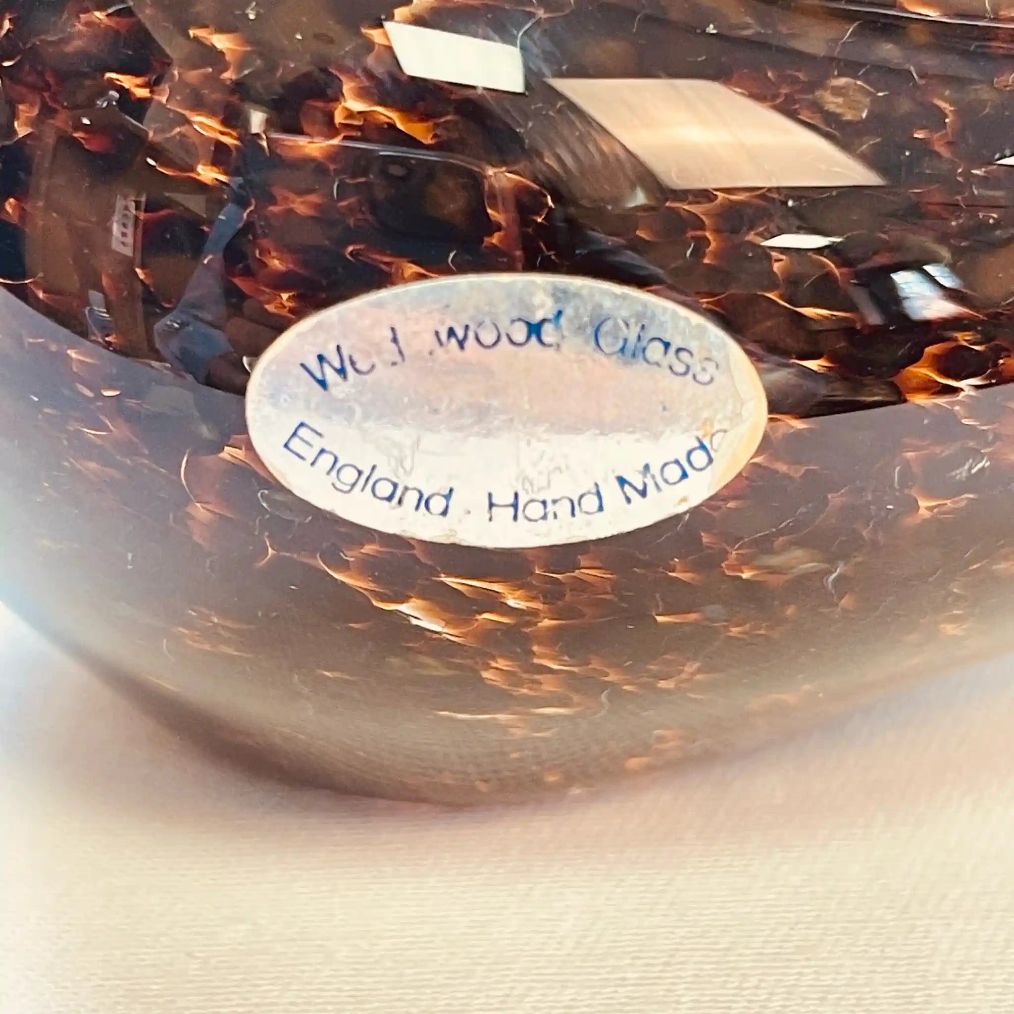 【ビンテージ】 ビンテージガラスオブジェ / WEDGEWOOD(ウェッジウッド) / アヒル / イギリス