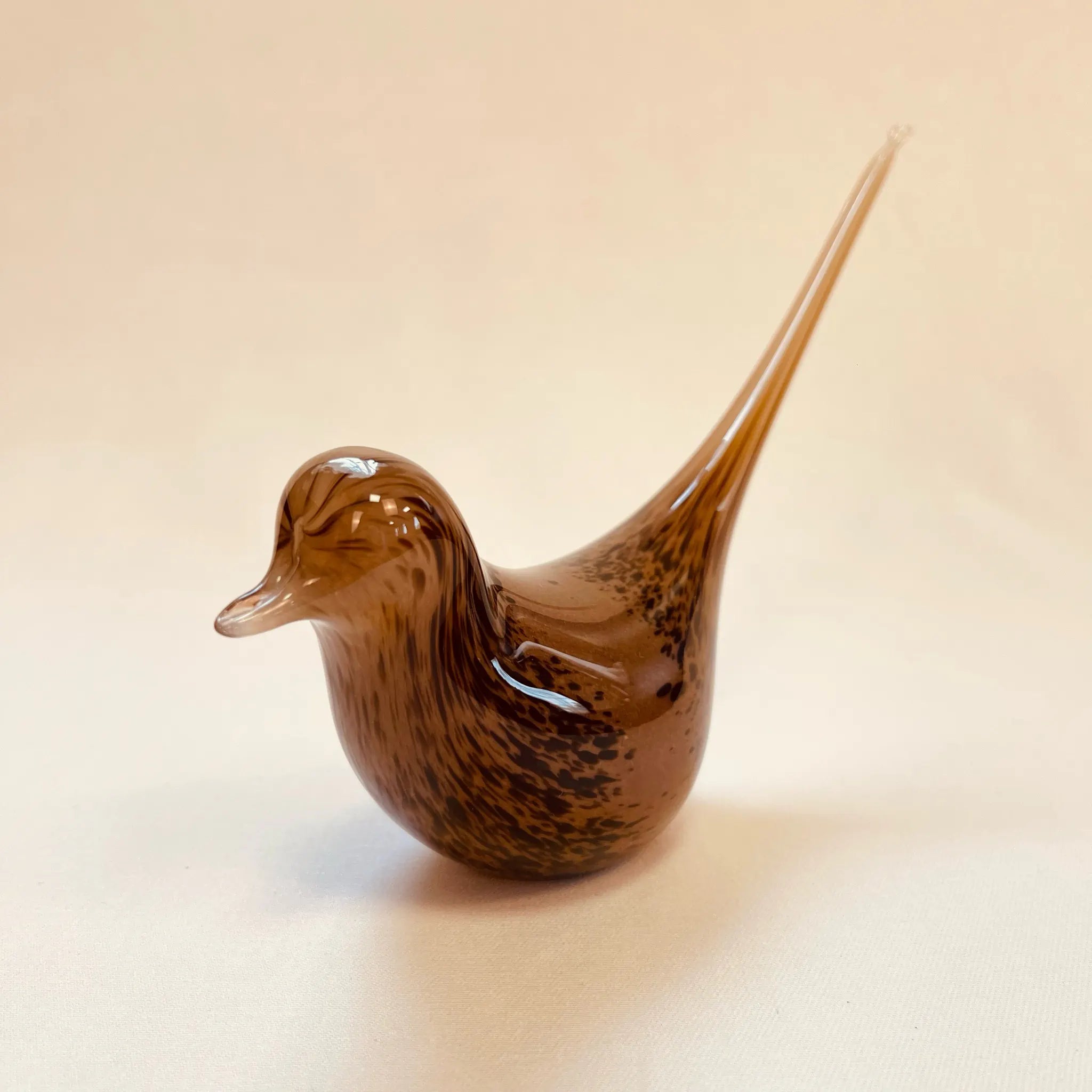 【ビンテージ】 ビンテージガラスオブジェ / WEDGEWOOD(ウェッジウッド) / 小鳥 / イギリス