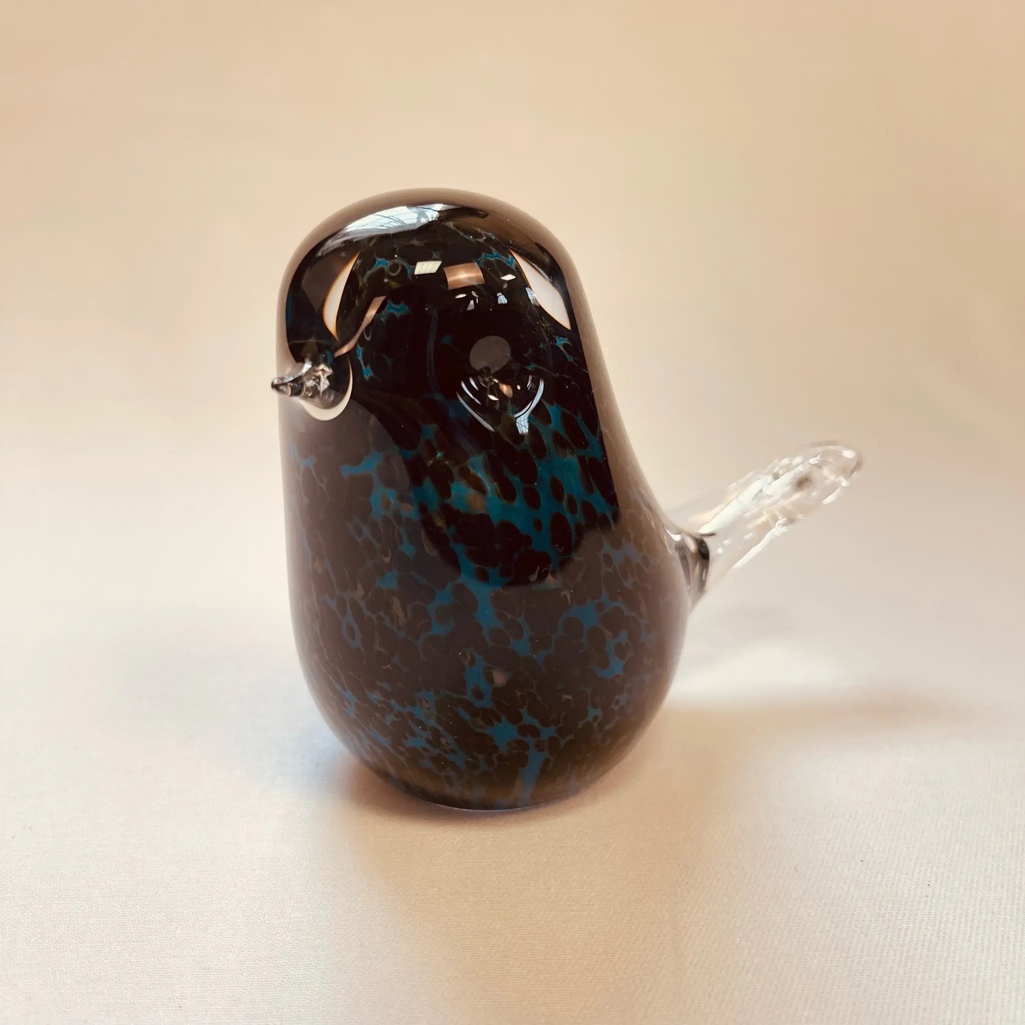 【ビンテージ】 ビンテージガラスオブジェ / WEDGEWOOD(ウェッジウッド) / 小鳥 / イギリス