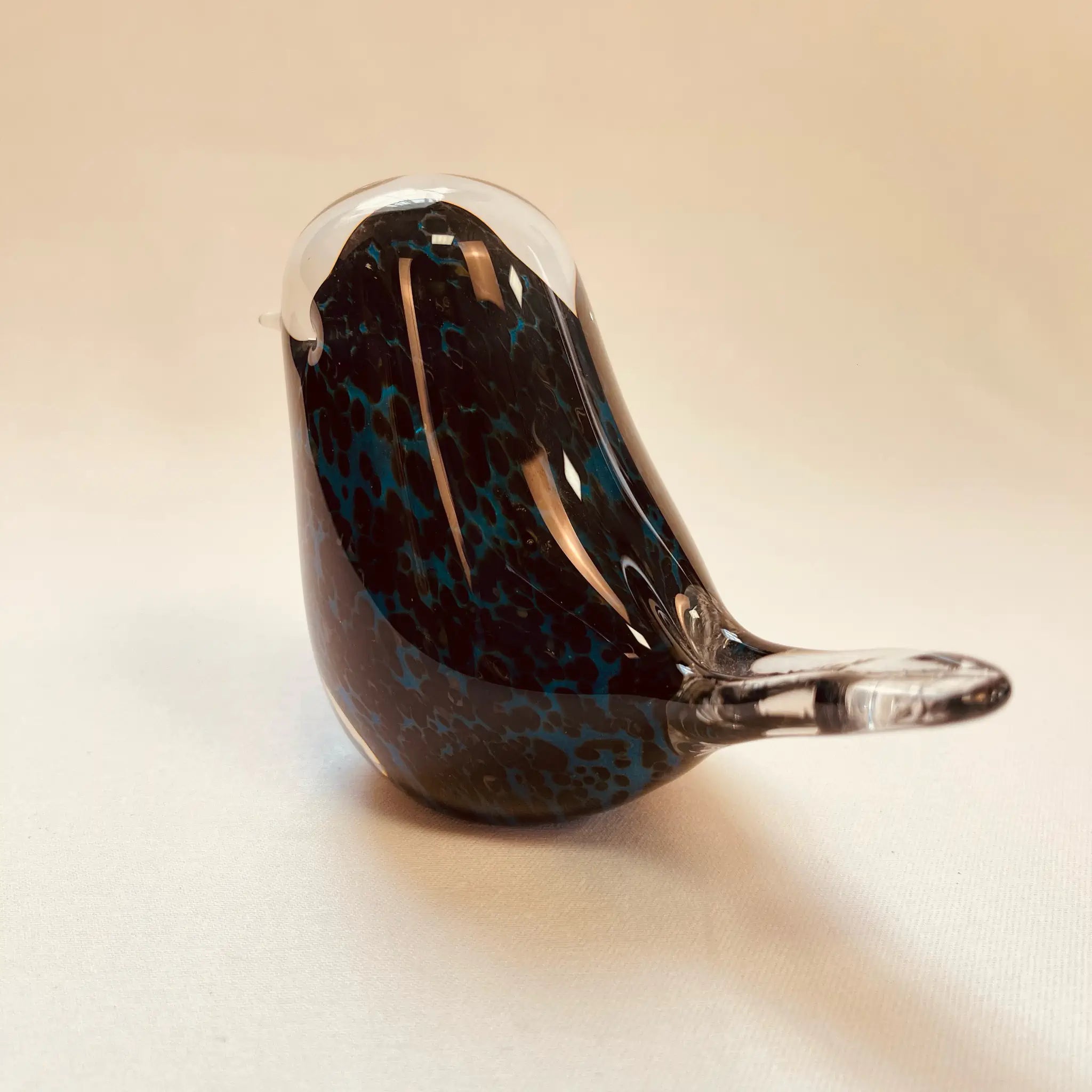 【ビンテージ】 ビンテージガラスオブジェ / WEDGEWOOD(ウェッジウッド) / 小鳥 / イギリス