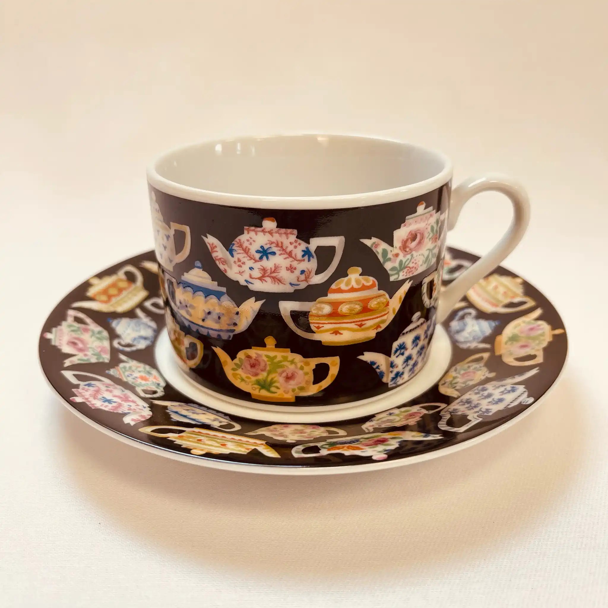 【ビンテージ】 カップ&ソーサー / J. Luber / Designed by Pat Albeck / イギリス