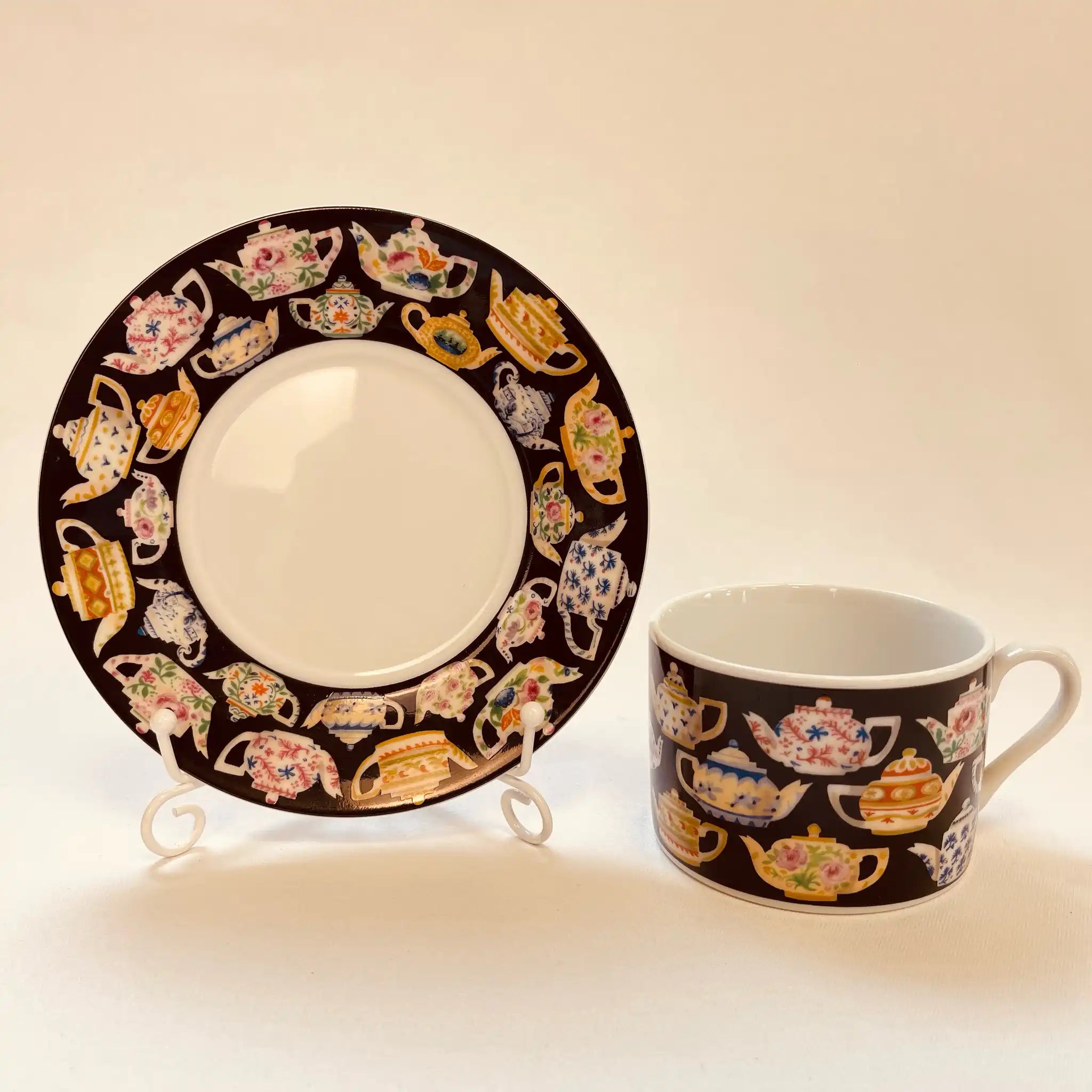 【ビンテージ】 カップ&ソーサー / J. Luber / Designed by Pat Albeck / イギリス