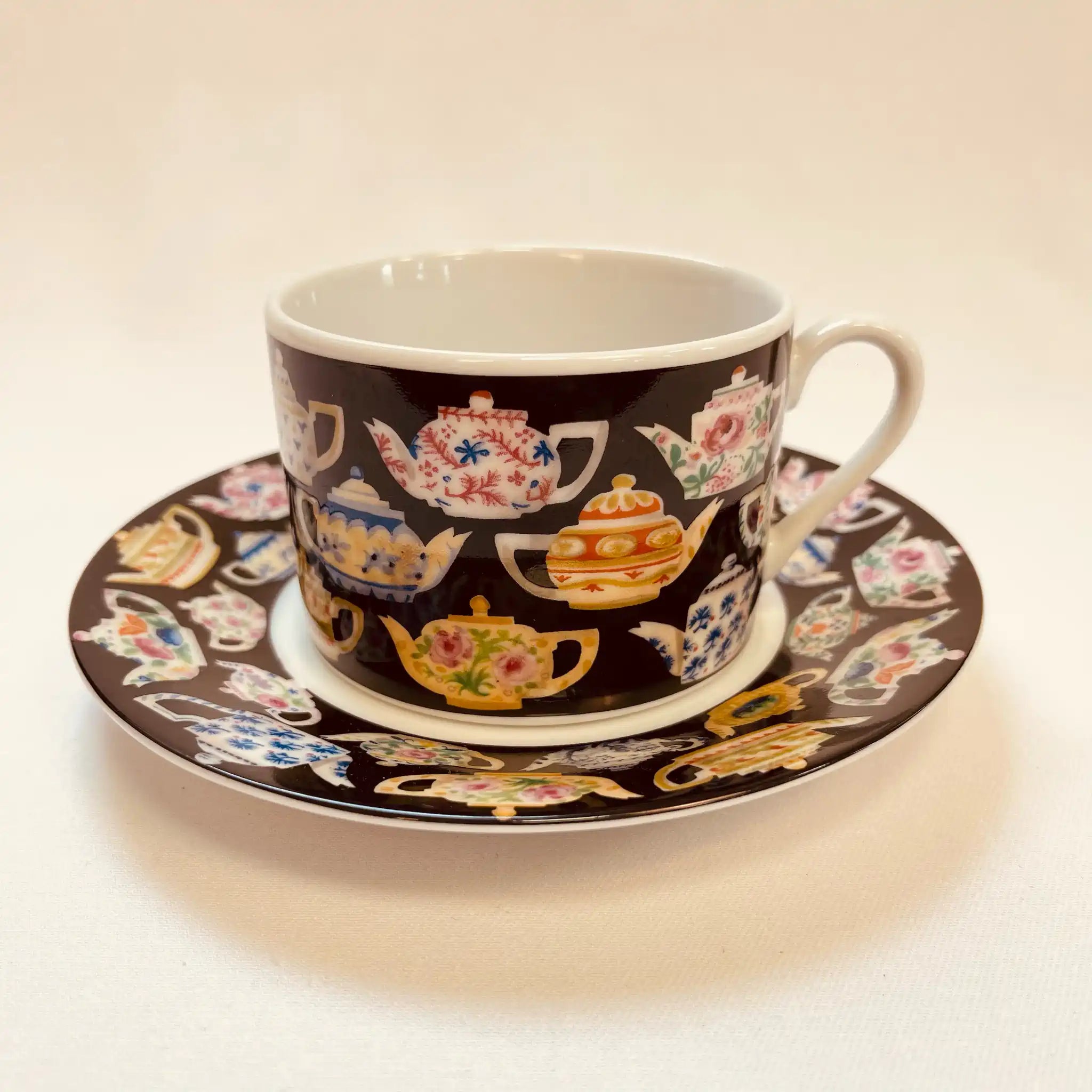 【ビンテージ】 カップ&ソーサー / J. Luber / Designed by Pat Albeck / 1980年 / イギリス