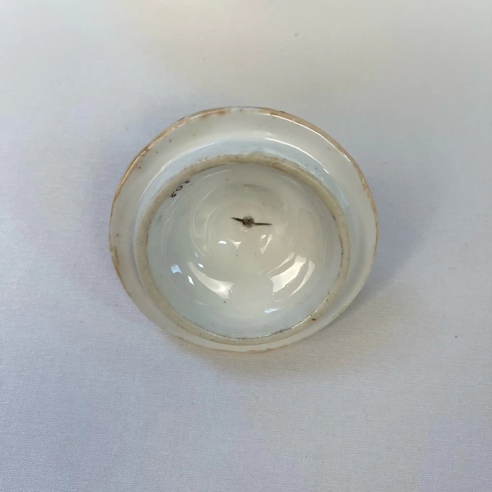 【アンティーク】 シュガーポット / ビクトリアン様式 / 19世紀 / イギリス / Famille Rose(ファミーユ・ローズ)モチーフ