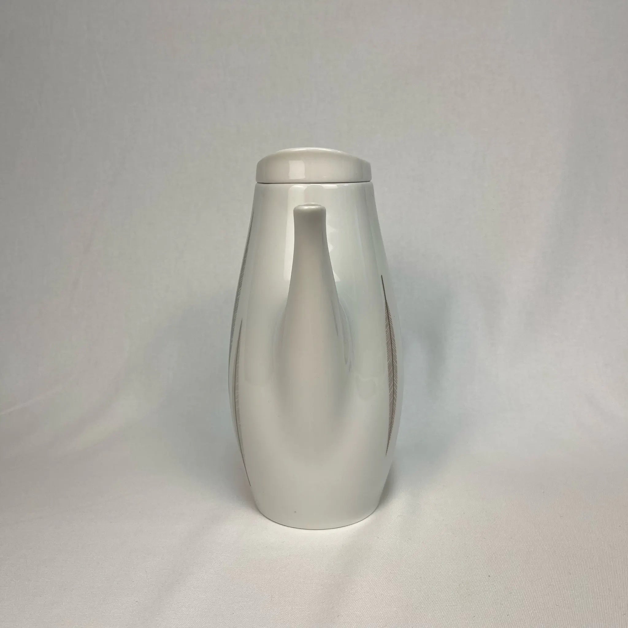 【アンティーク】 ティーポット / Rosenthal(ローゼンタール) / Thomas(トーマス) " Constanze " / 1970年前後 / 陶器 / ドイツ / ミッドセンチュリー, シグヴァルド・ベルナドッテ